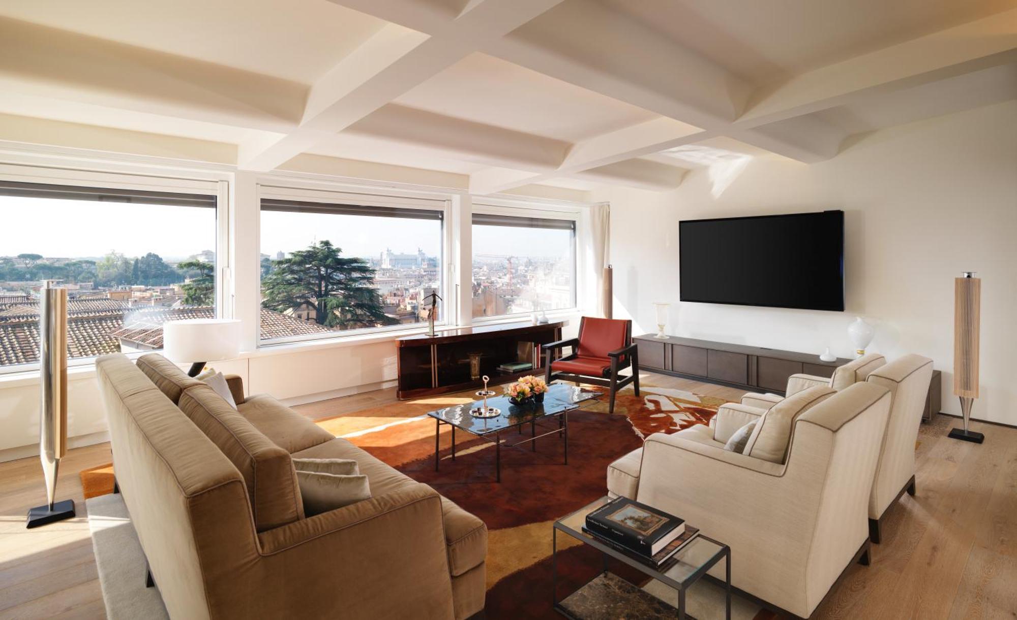 Apartament typu Superior Suite z łóżkiem typu king-size