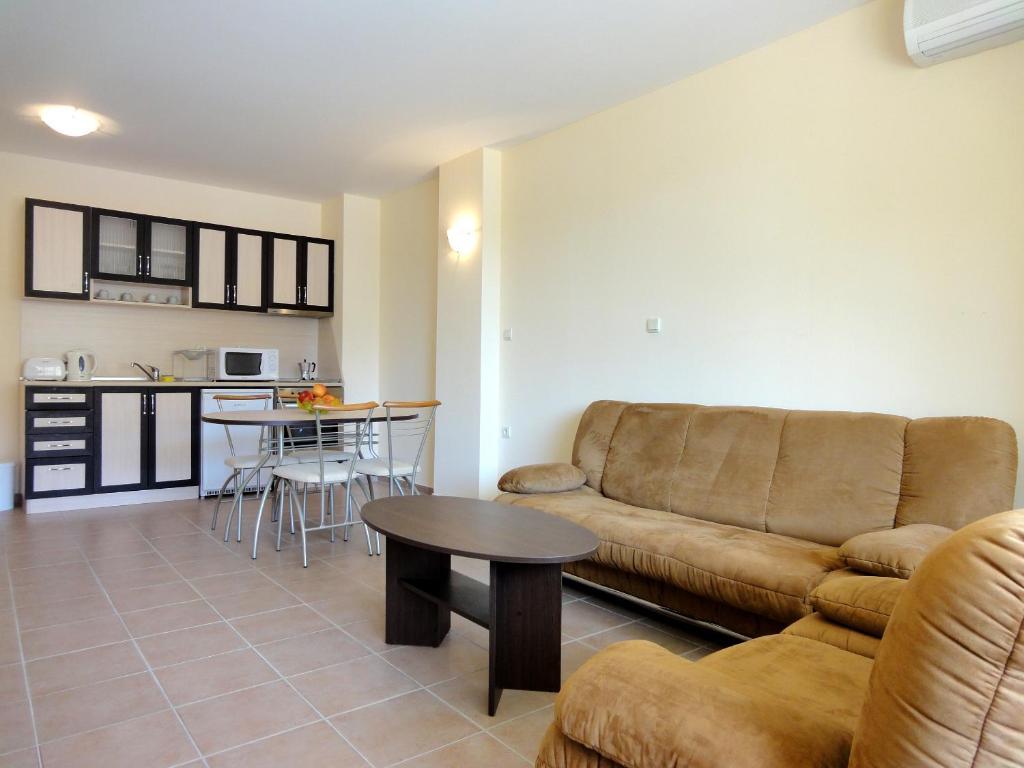 Apartament z 1 sypialnią i balkonem