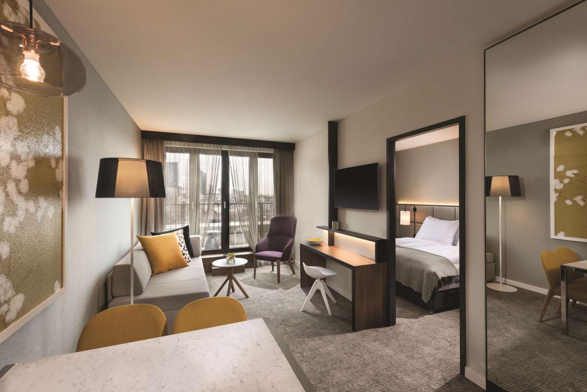 Apartament typu Premier z 1 sypialnią i balkonem