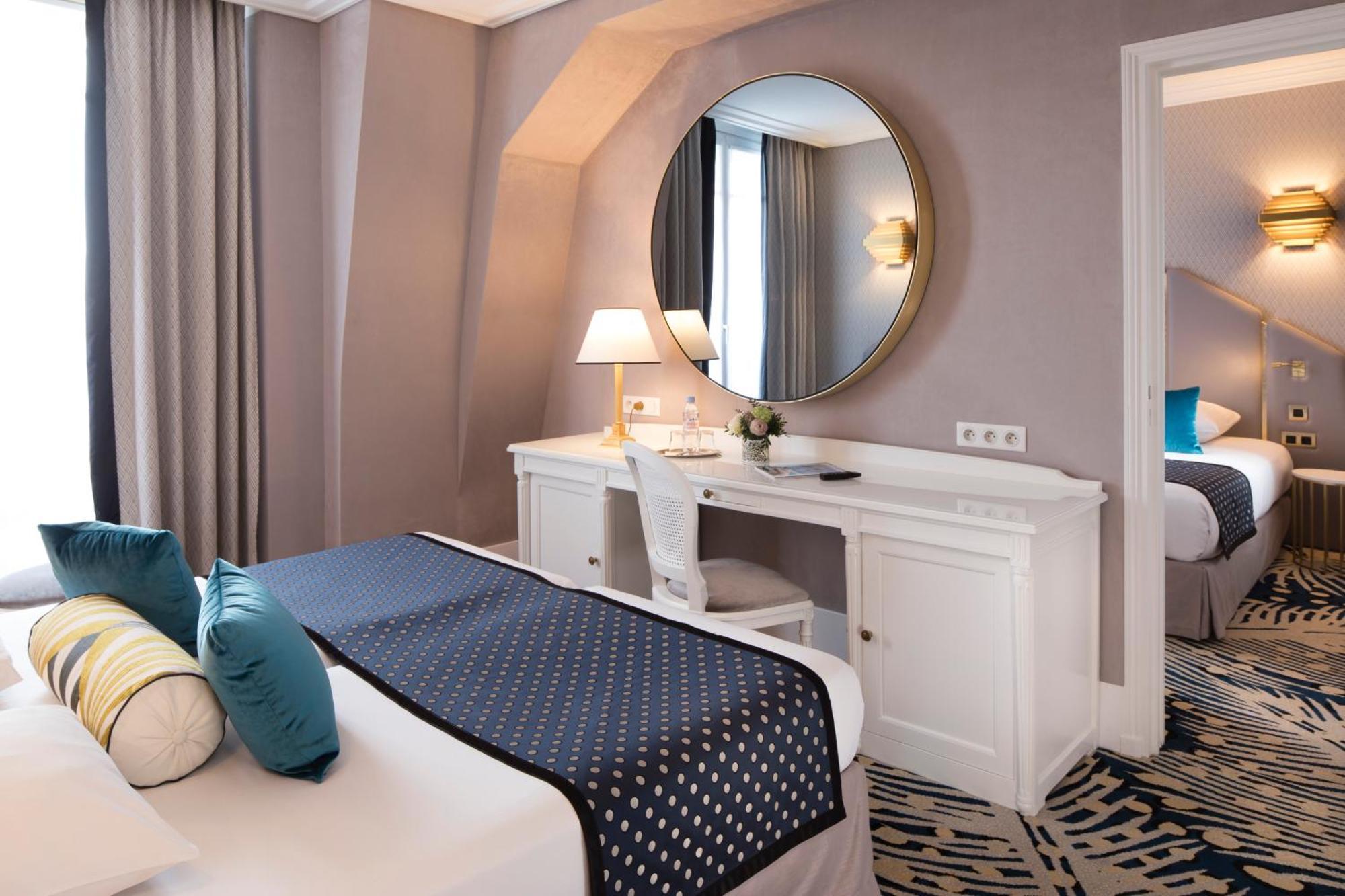 Two Connecting Double Rooms