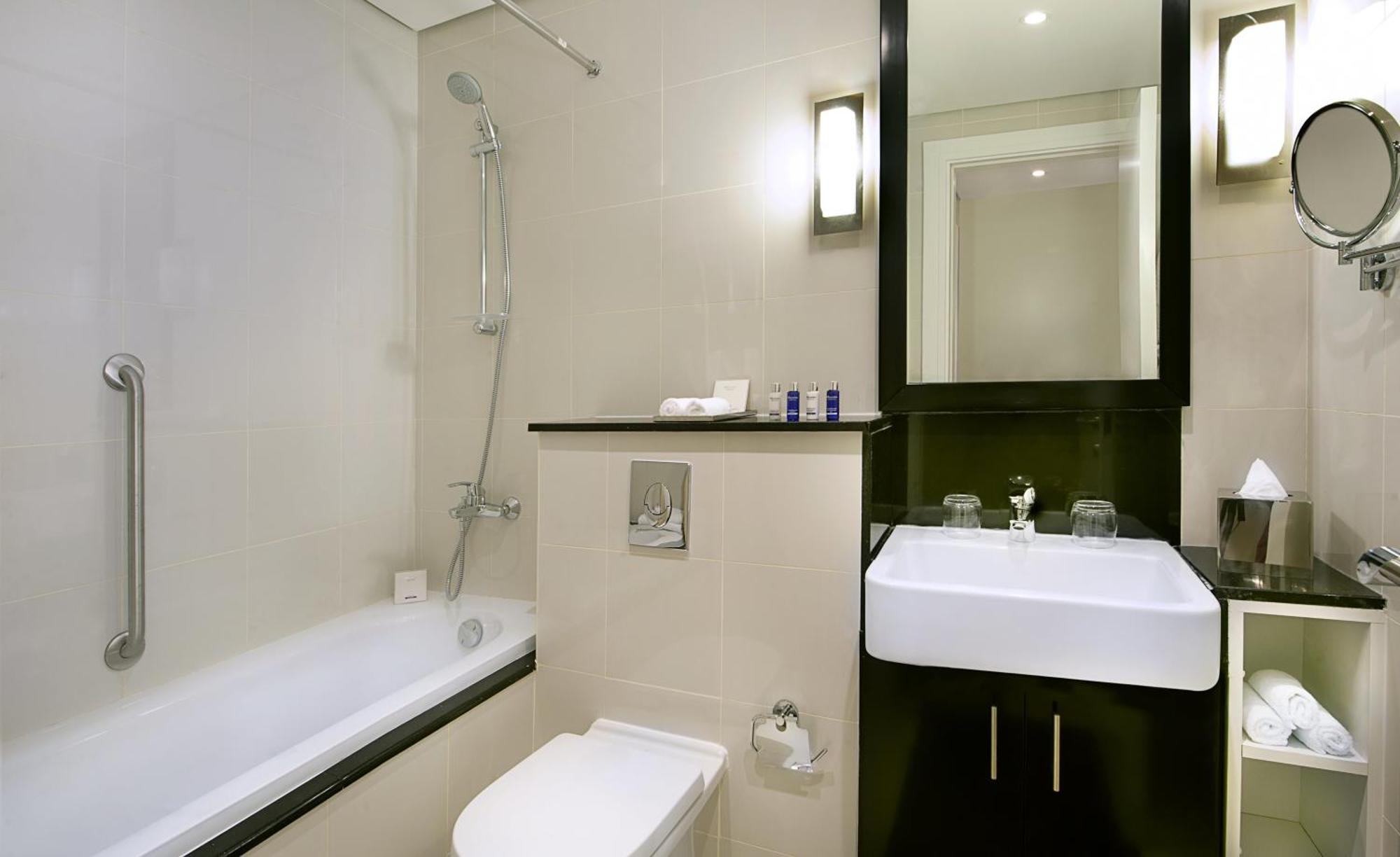 Two Bedroom Suite kitchenette City Skyline View