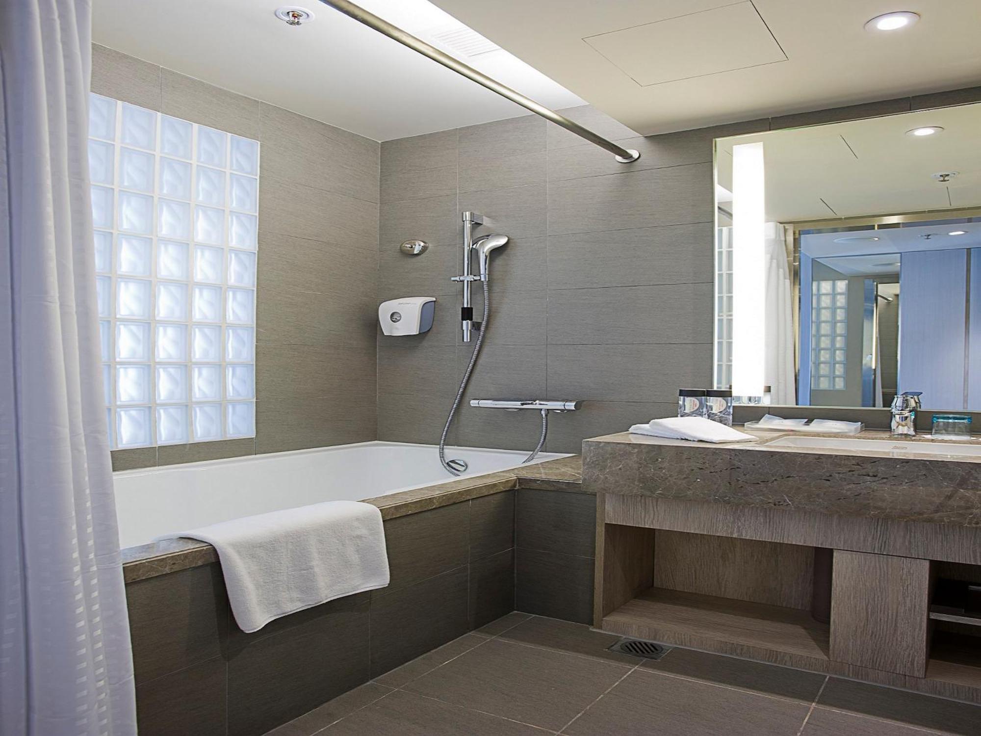 Standard Queen Room Bath Shower Combination