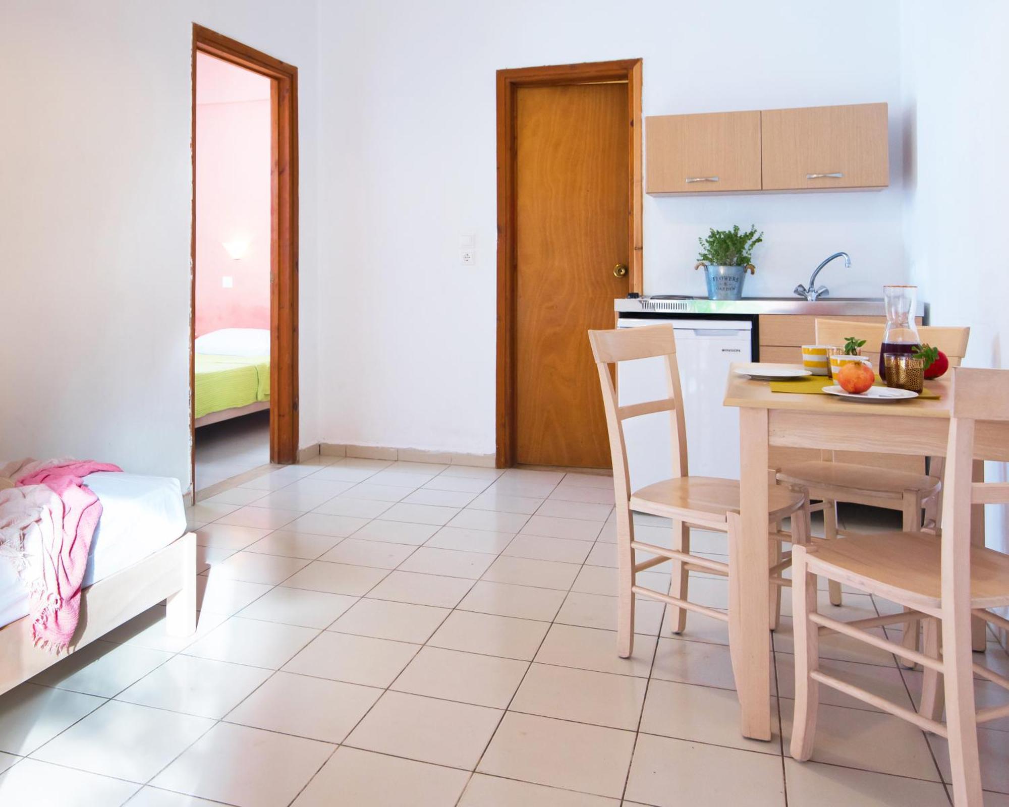One-Bedroom Triple Apartment