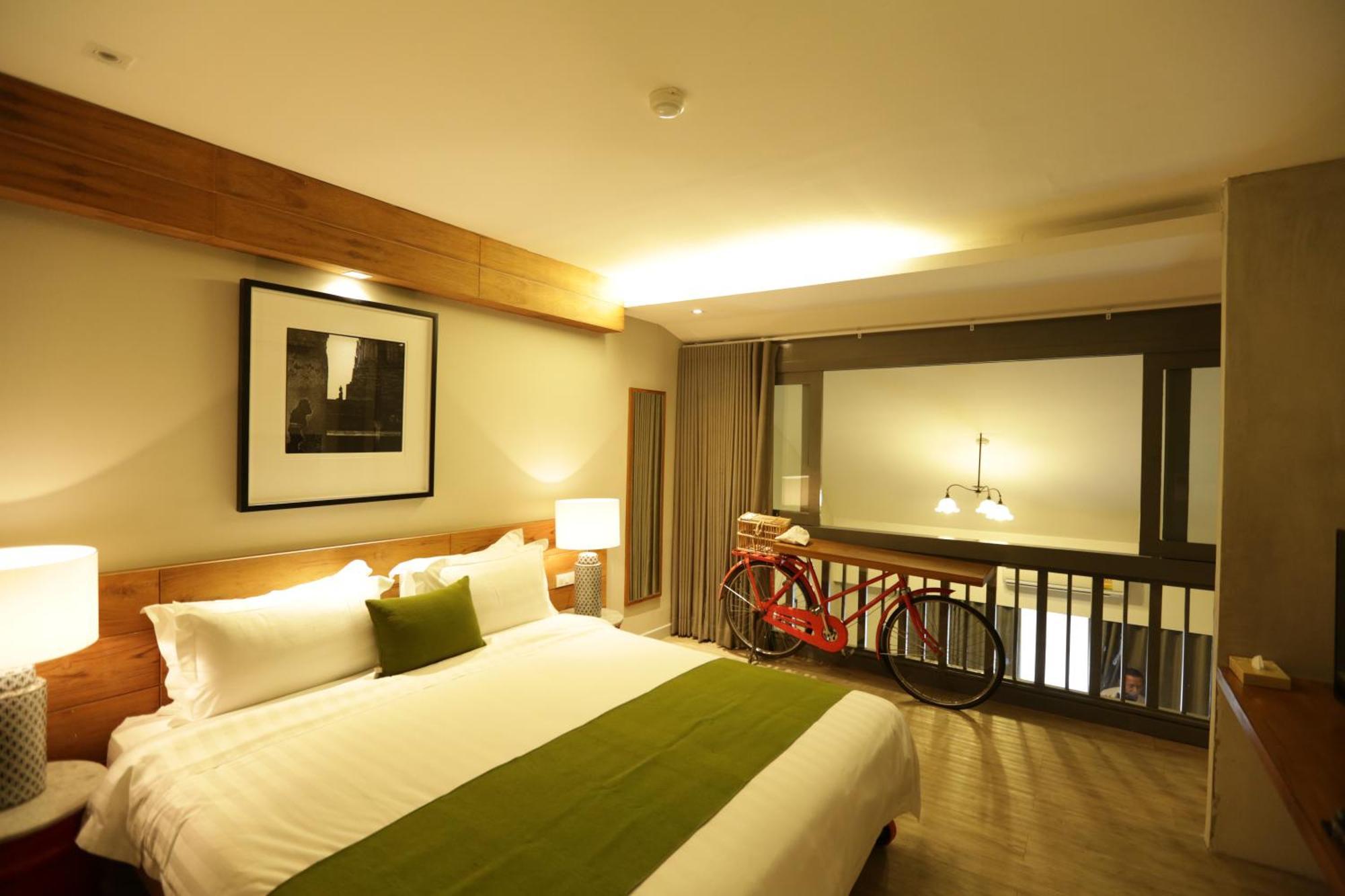 Apartament typu Suite w stylu vintage