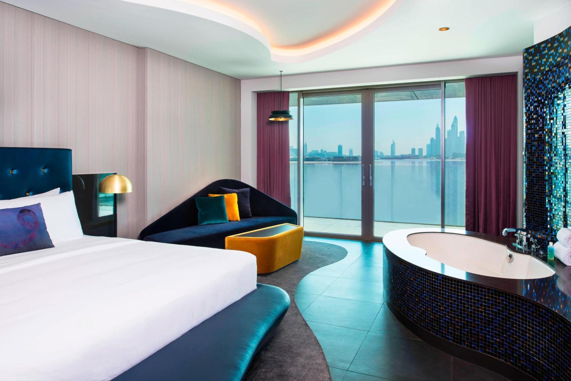 Mega Two Bedroom Connecting Suite Palm Jumeirah View Private Terrace includes 3 hours of Flow of Selected Drinks