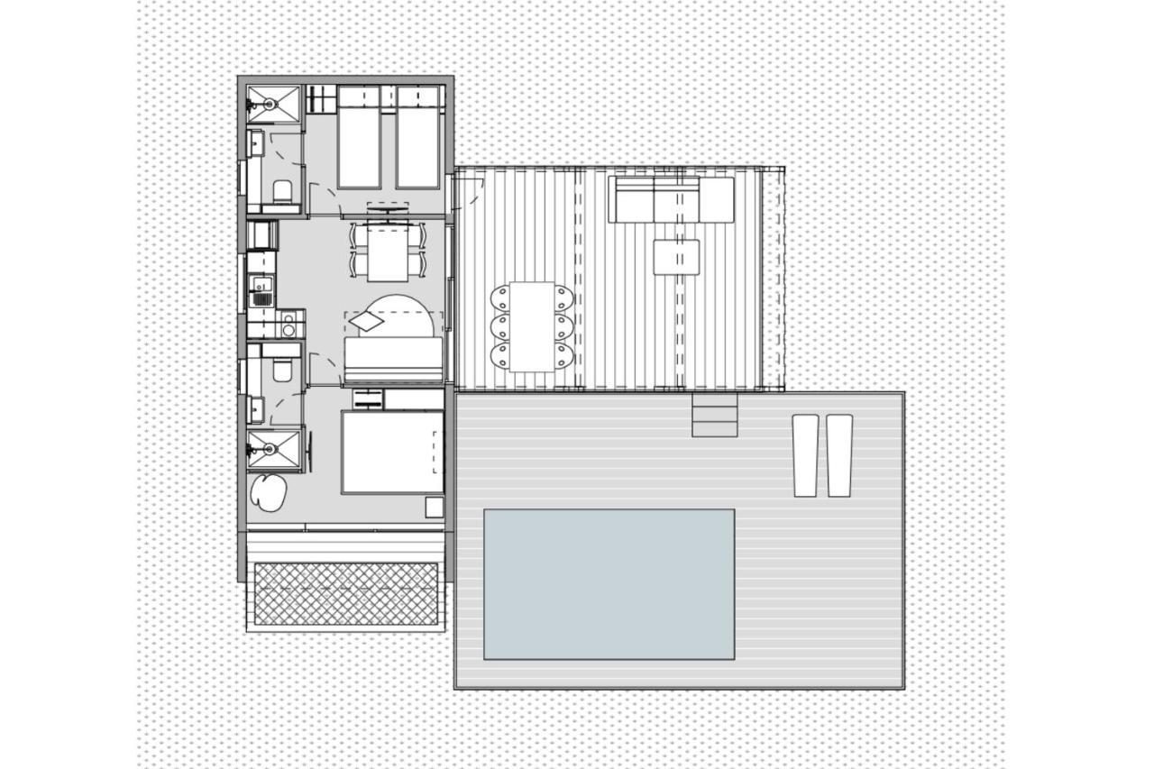 Family Holiday Home 1 module pool