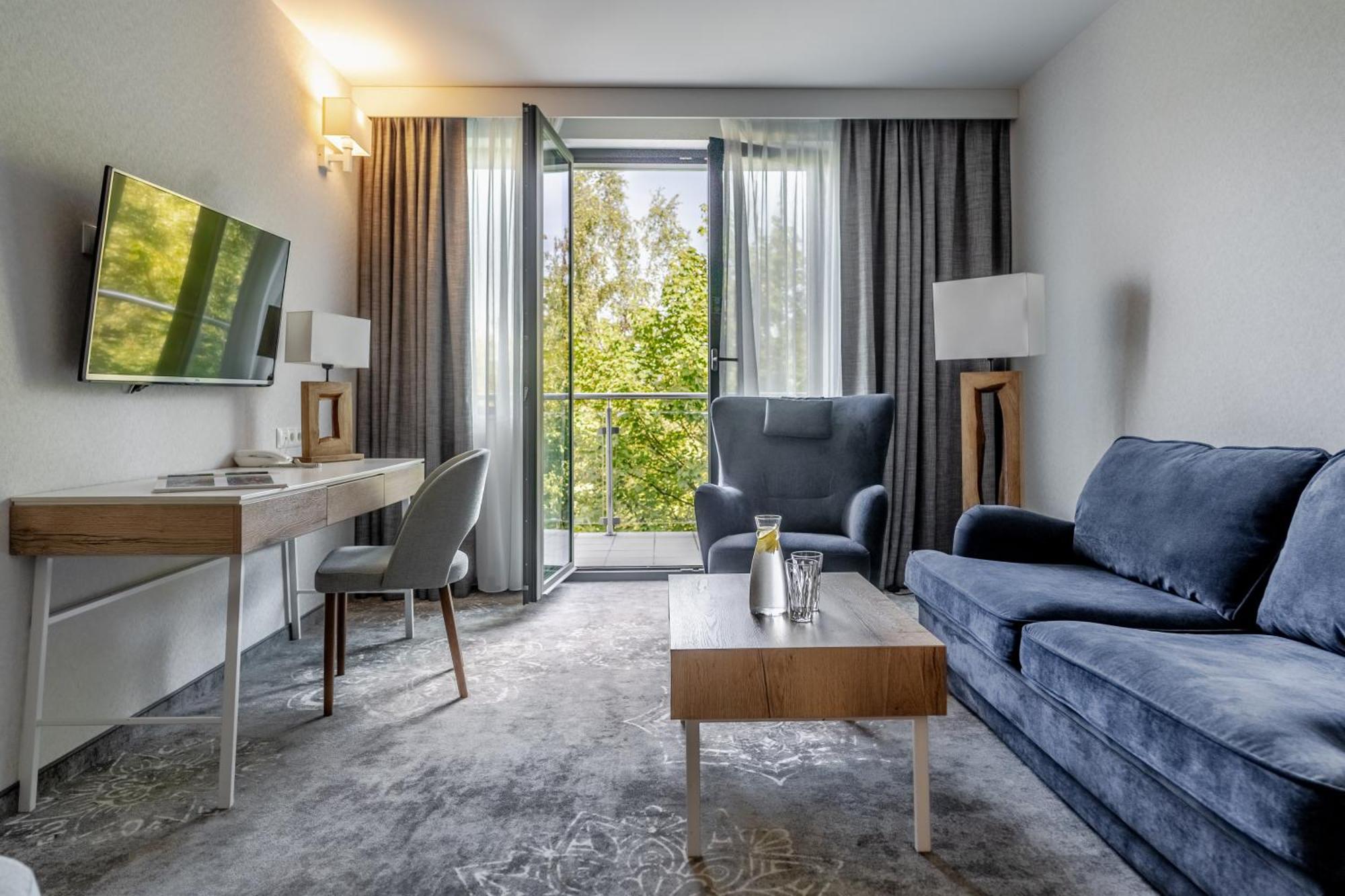 Apartament typu Executive Suite z 1 łóżkiem podwójnym (bez dostępu do łaźni termalnych)