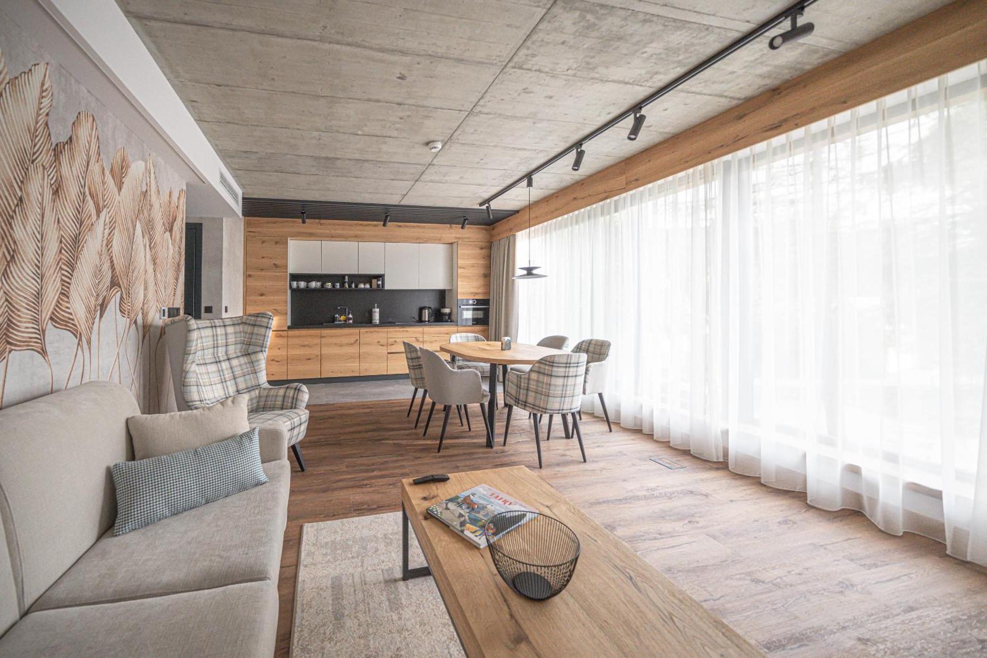 Apartament z 2 sypialniami i tarasem