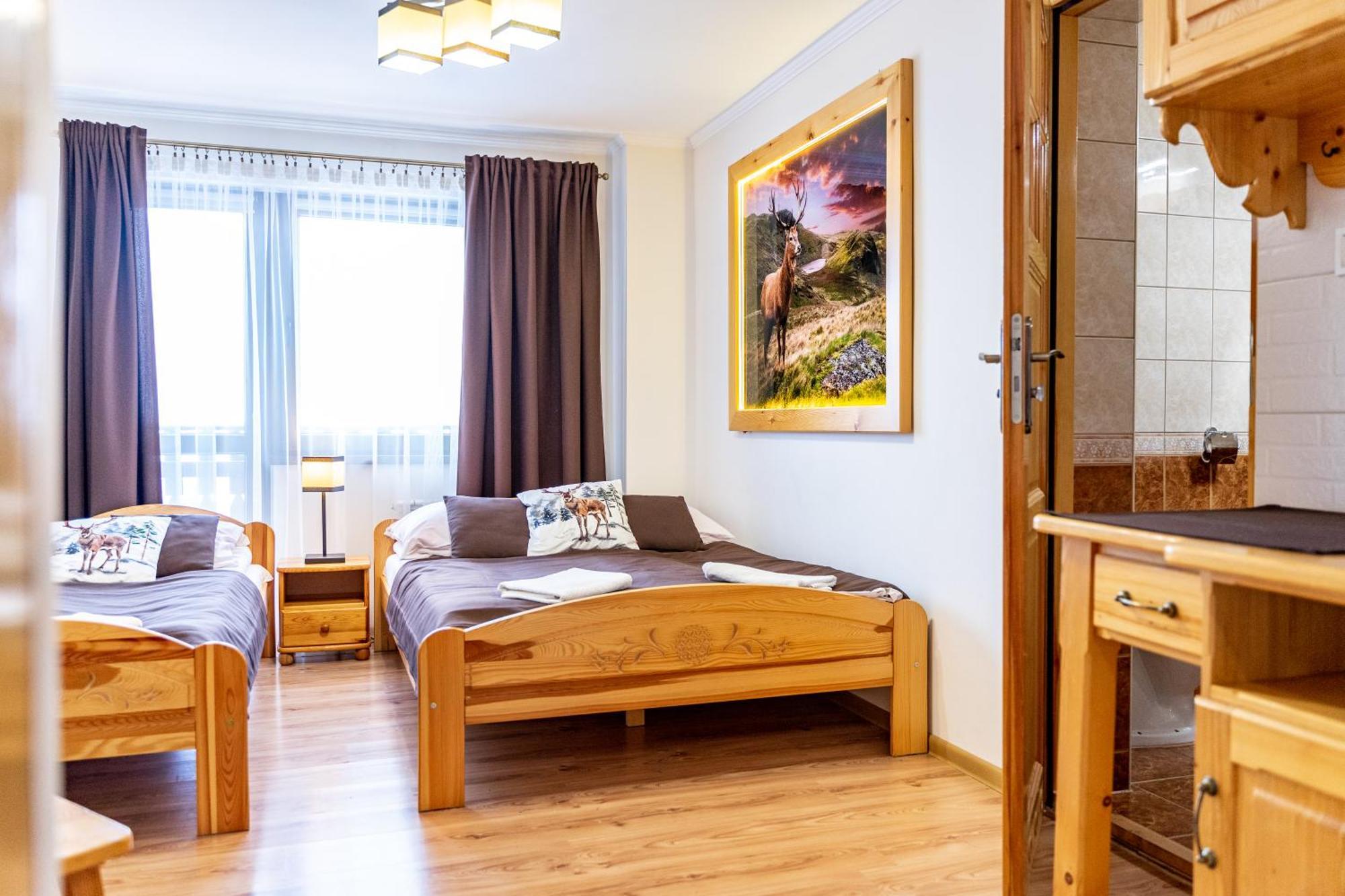 Pokój trzyosobowy z balkonem
