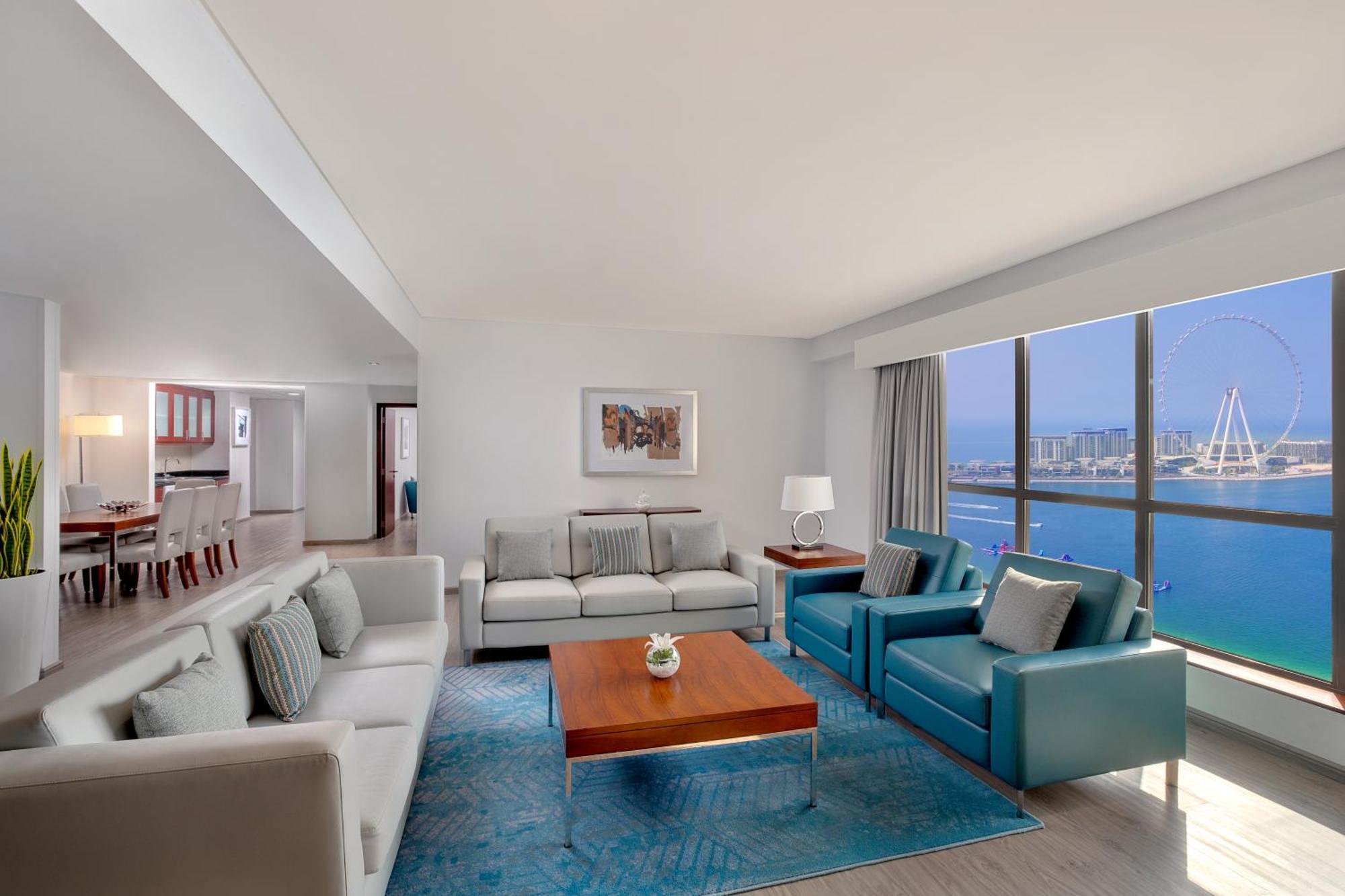 Four-Bedroom Family Suite Sea View Balcony