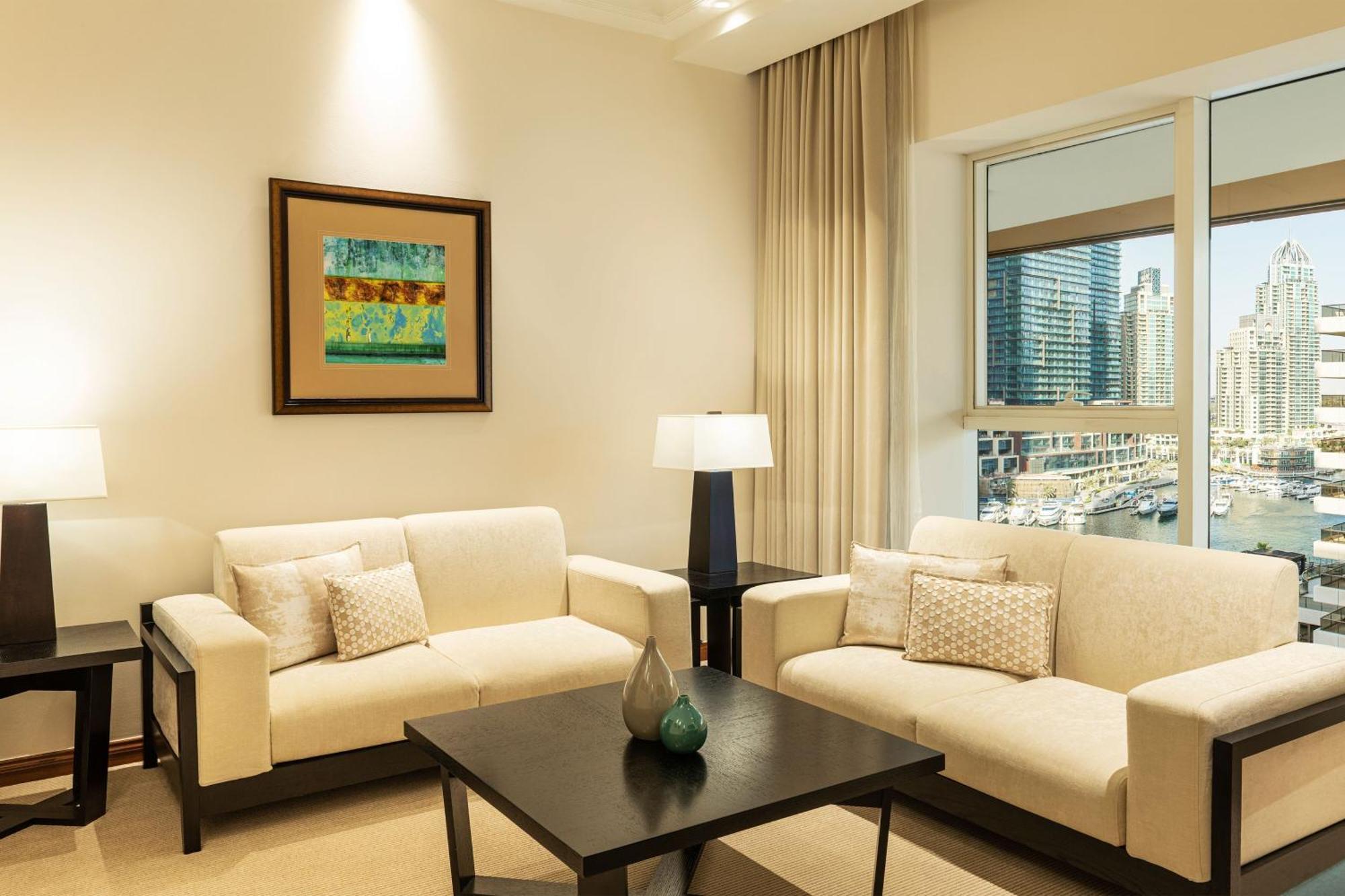 Premier Junior Suite Executive Lounge Access Afternoon Tea & Happy Hour Complimentary Resort Beach & Pool Access Airport Transfer from Dubai Airport1 King