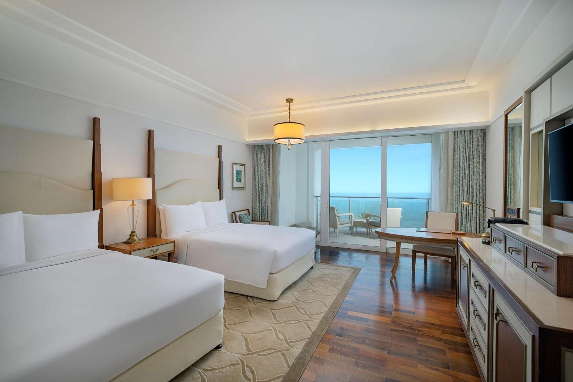 Deluxe Queen Room Two Queen Beds Skyline Sea View