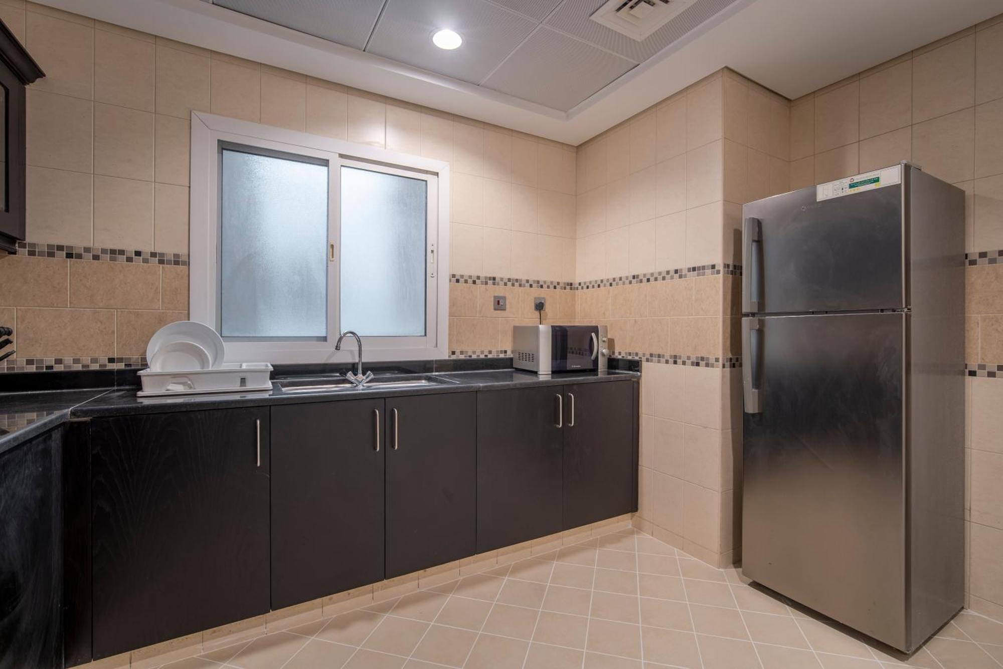 Premium One-Bedroom Apartment Balcony