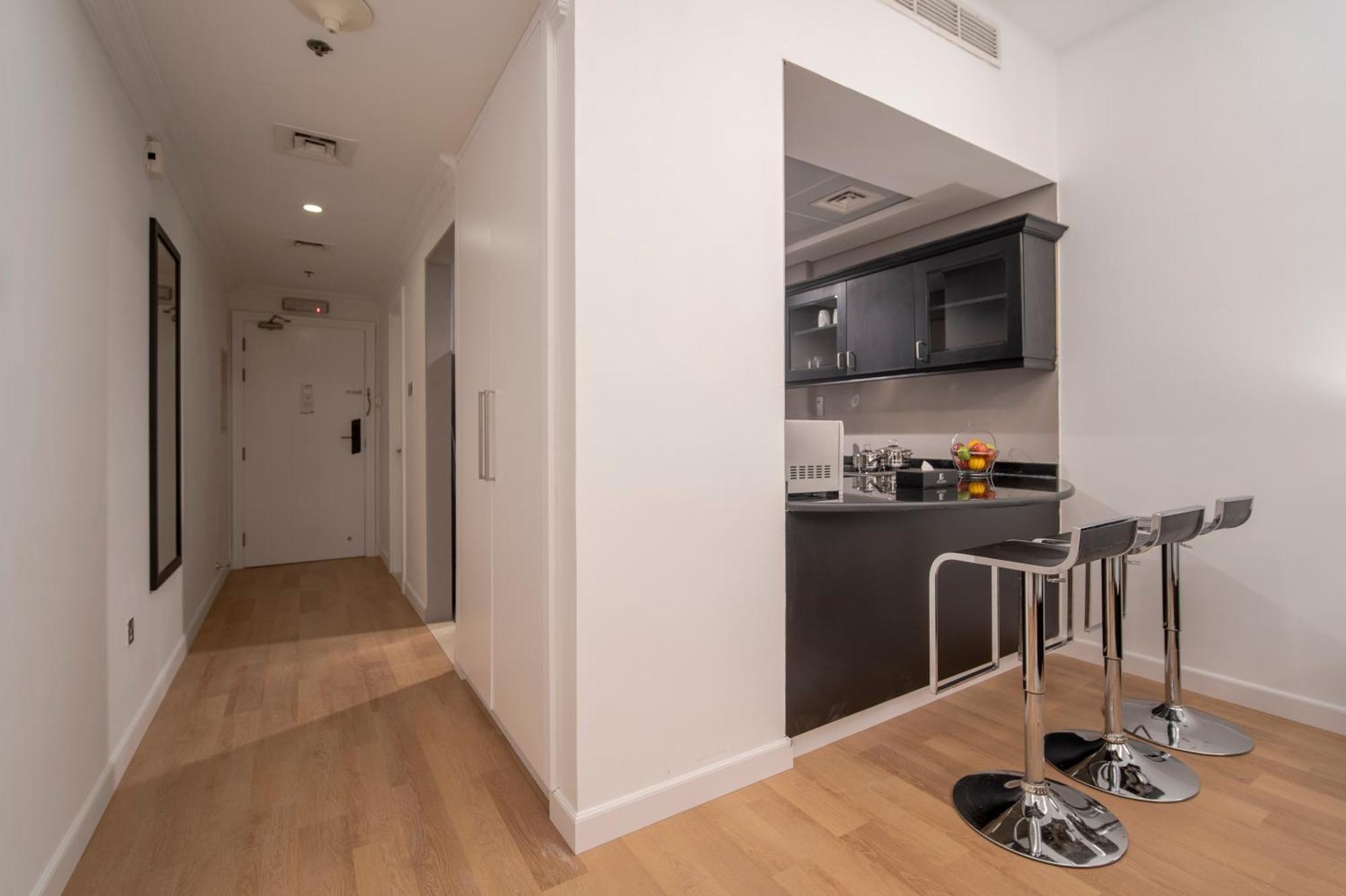 Premium Studio Apartment Balcony