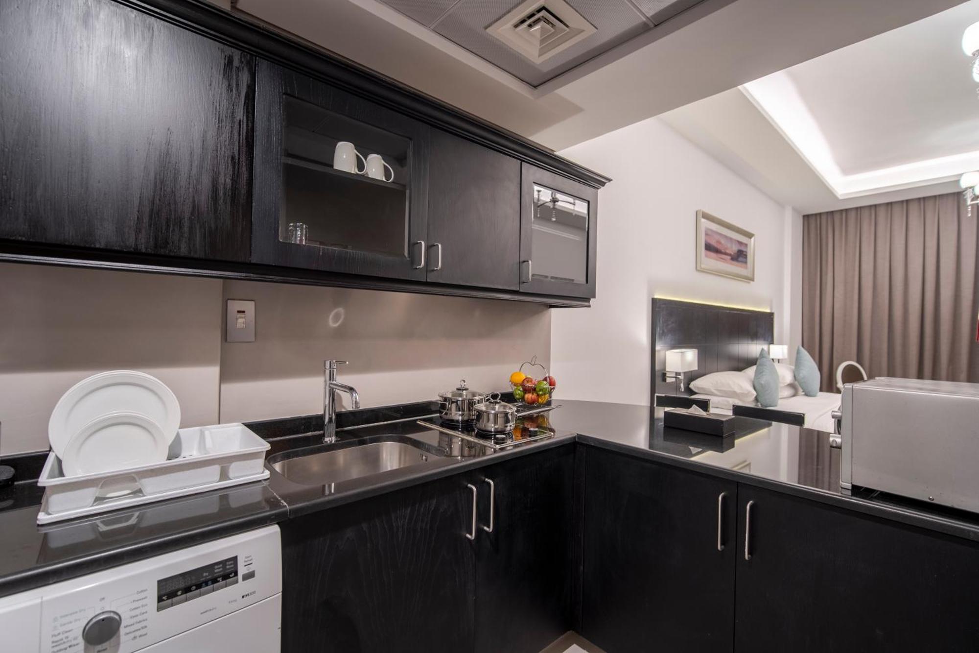 Premium Studio Apartment Balcony