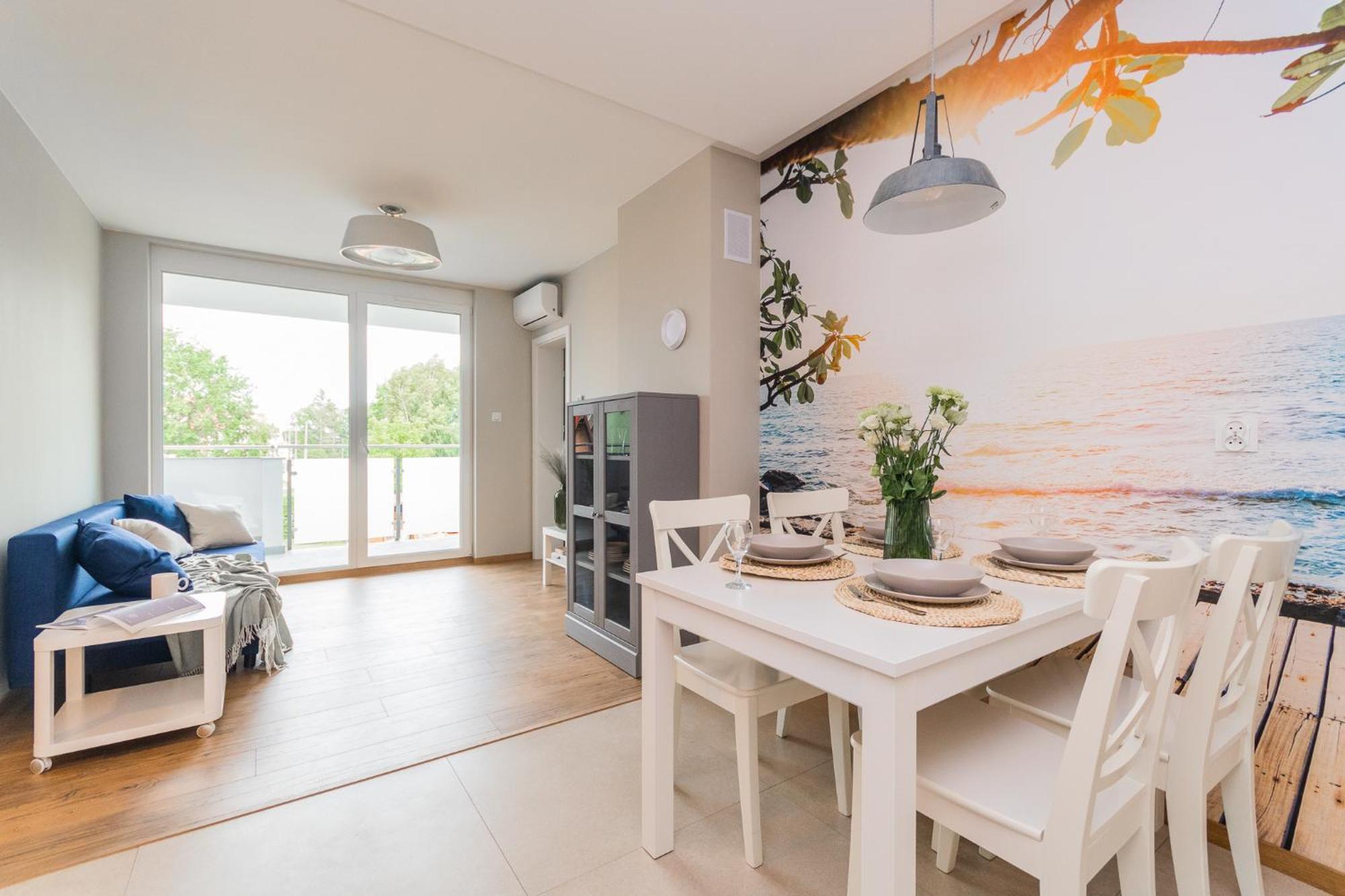 Apartament z 2 sypialniami