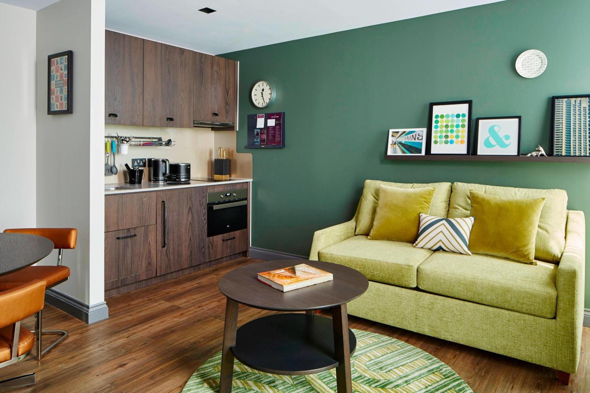 Apartament typu Deluxe z 1 sypialnią i widokiem na miasto