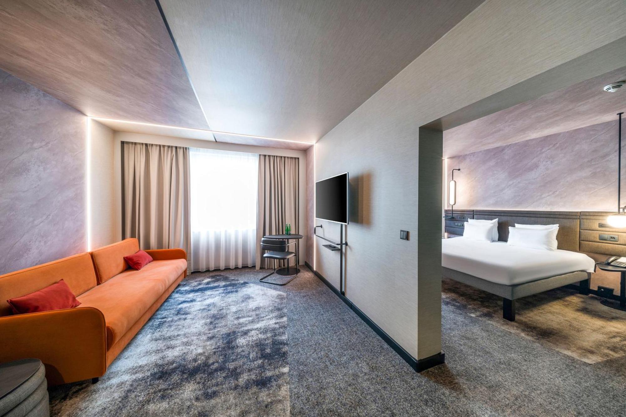 Apartament typu Executive Suite z łóżkiem podwójnym i rozkładaną sofą