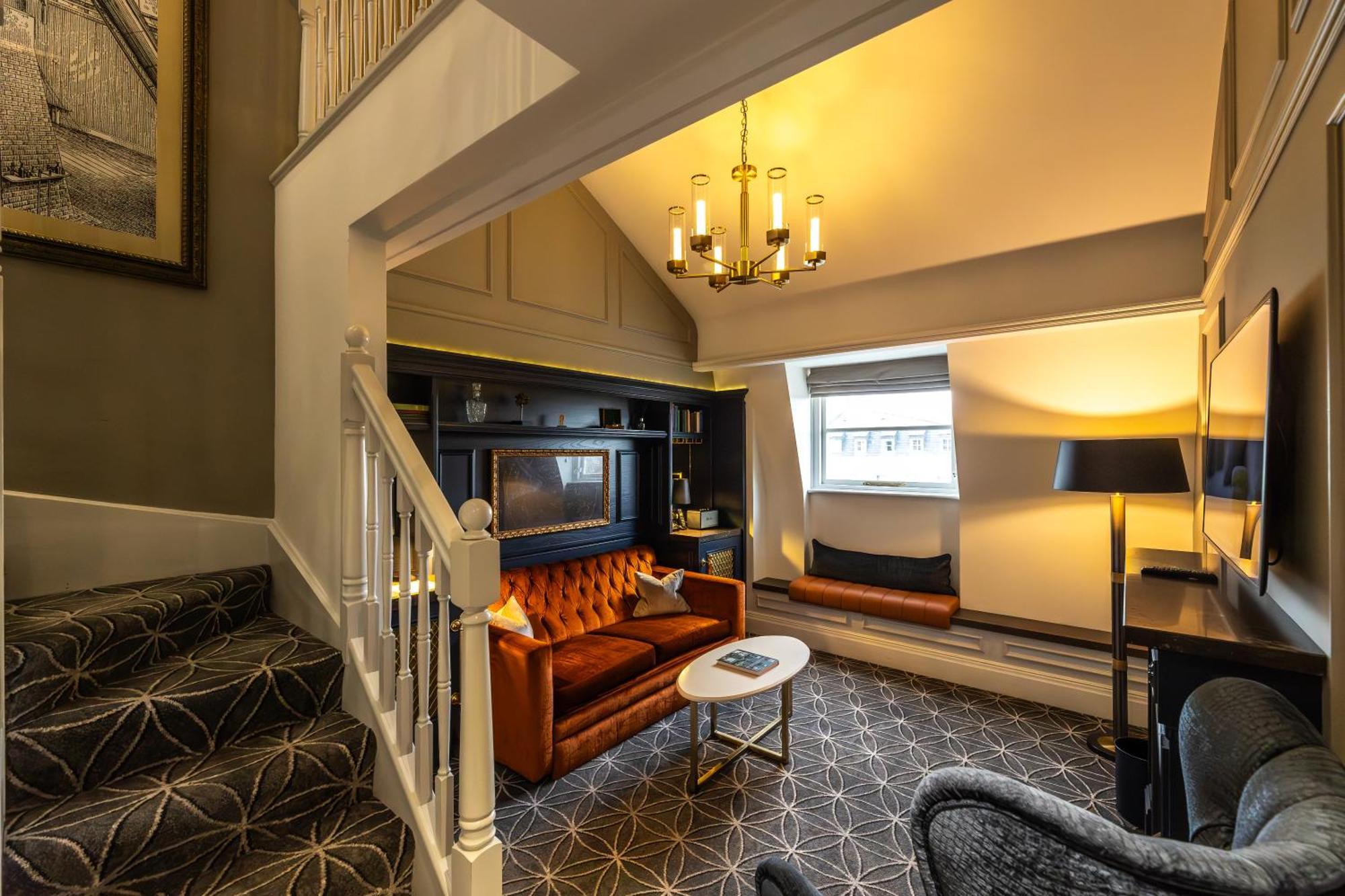 Dwupoziomowy Apartament z łóżkiem typu king-size