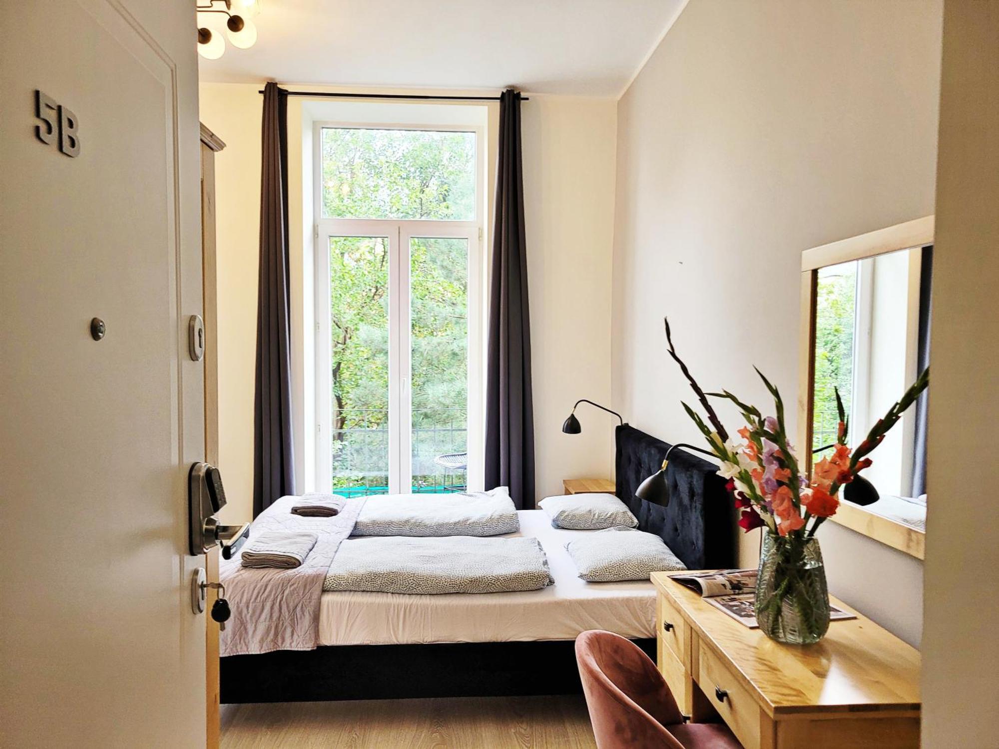 Apartament typu studio z balkonem