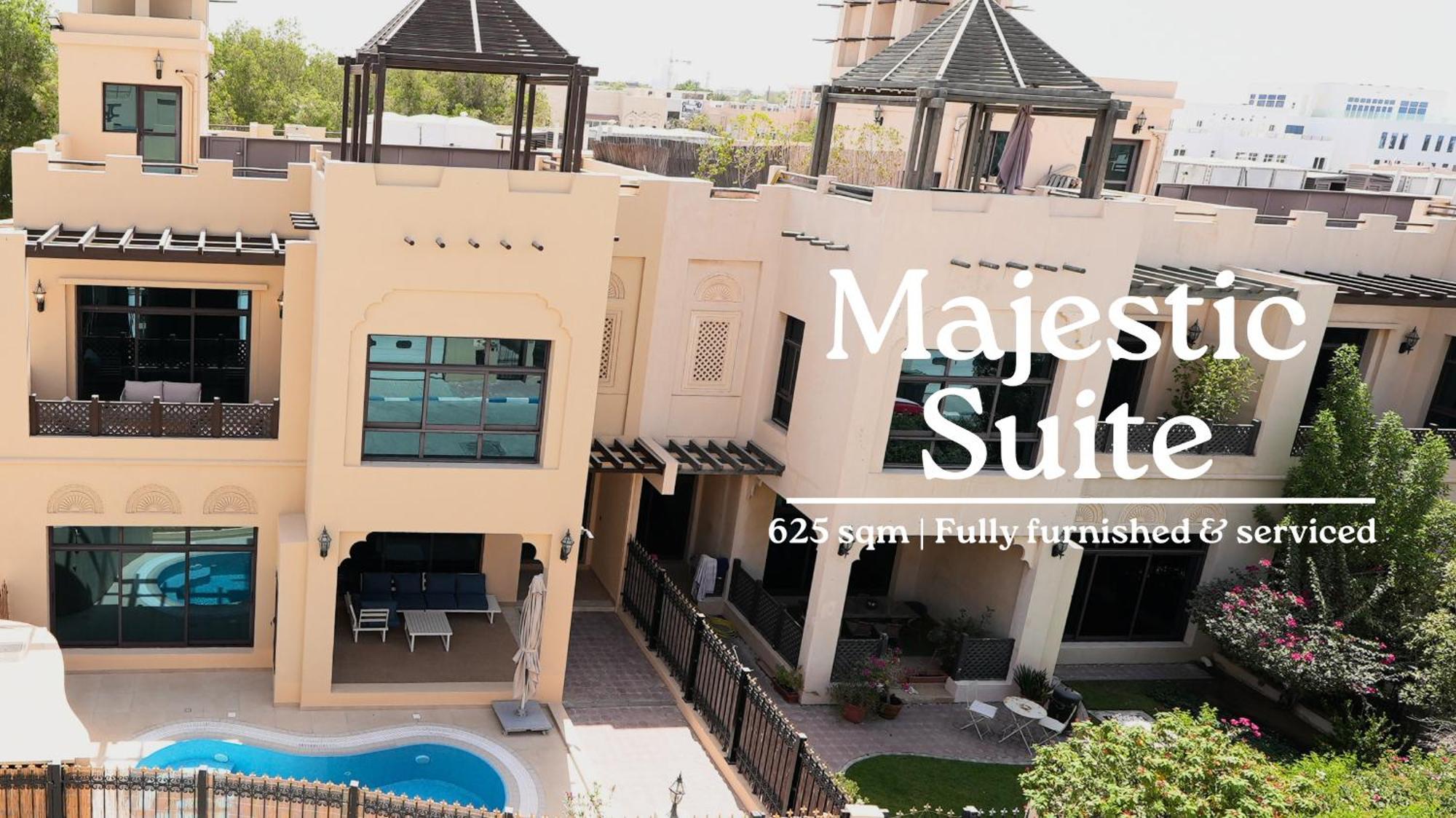 Majestic Private Pool Five Bedroom Suite on F&B Heart of Kite Beach