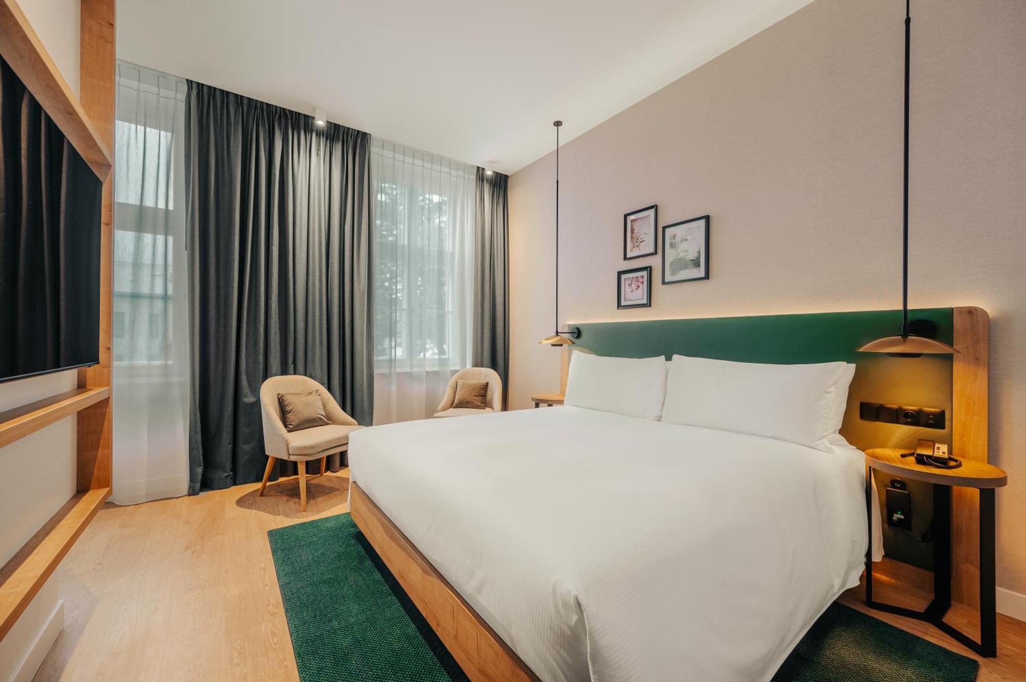 Apartament z łóżkiem typu king-size