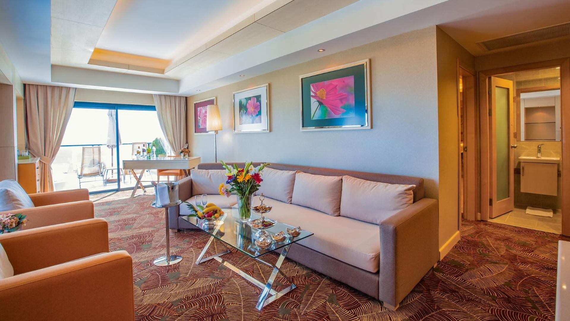 Apartament typu Deluxe Suite z łóżkiem typu king-size