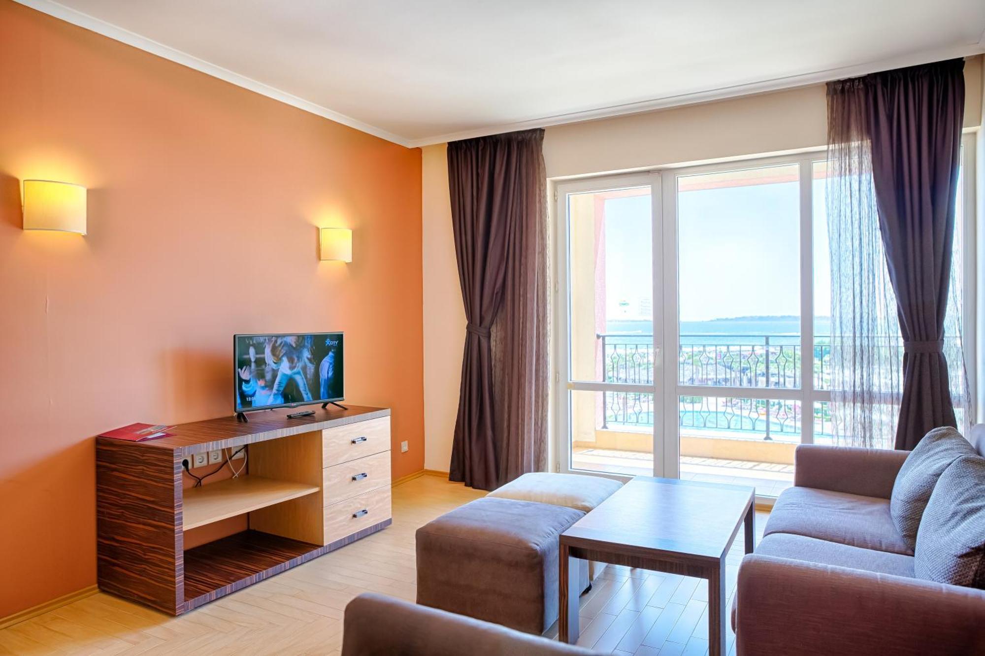 Apartament z 1 sypialnią i widokiem na morze