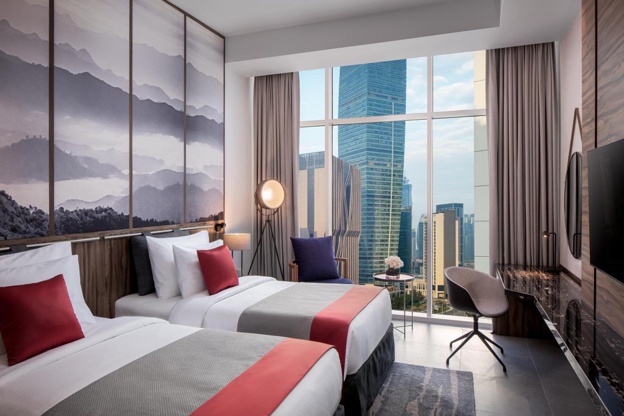 Superior Twin Room including Soluna Beach Club Access on Palm Jumeirah early check at 11am late check out at 4pm on Food & Beverage valid until 30th September 2026