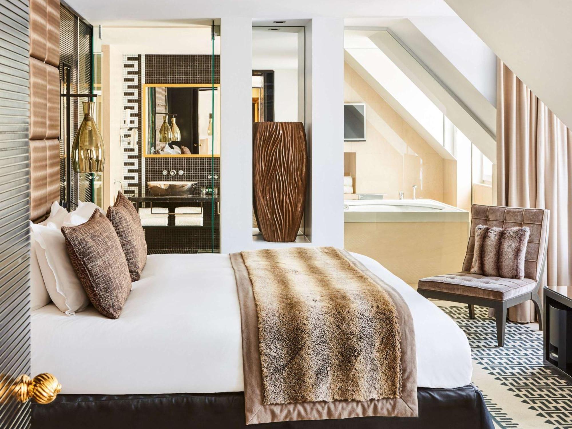 Couture Apartment King Bed View