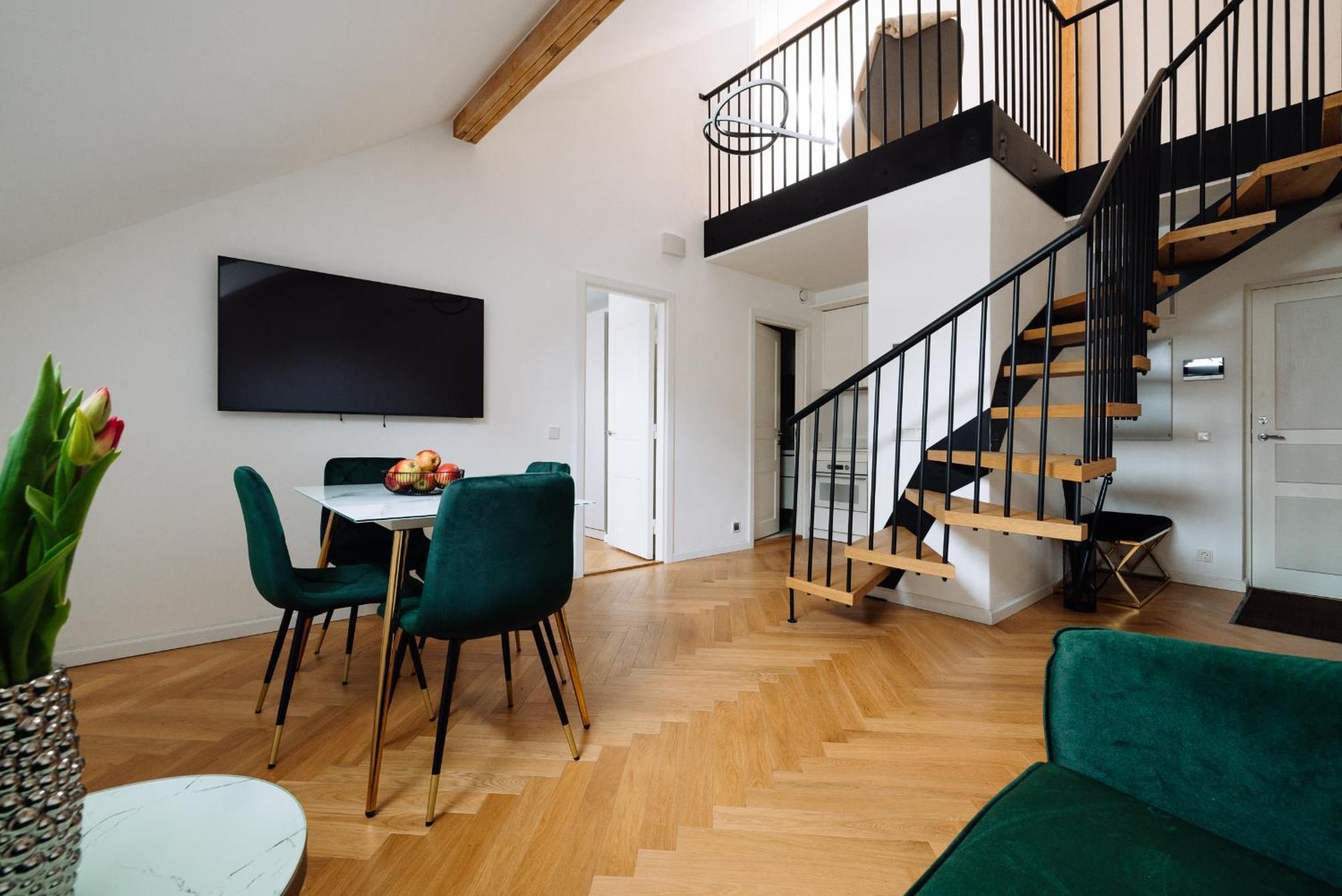 Apartment Loft Side Building