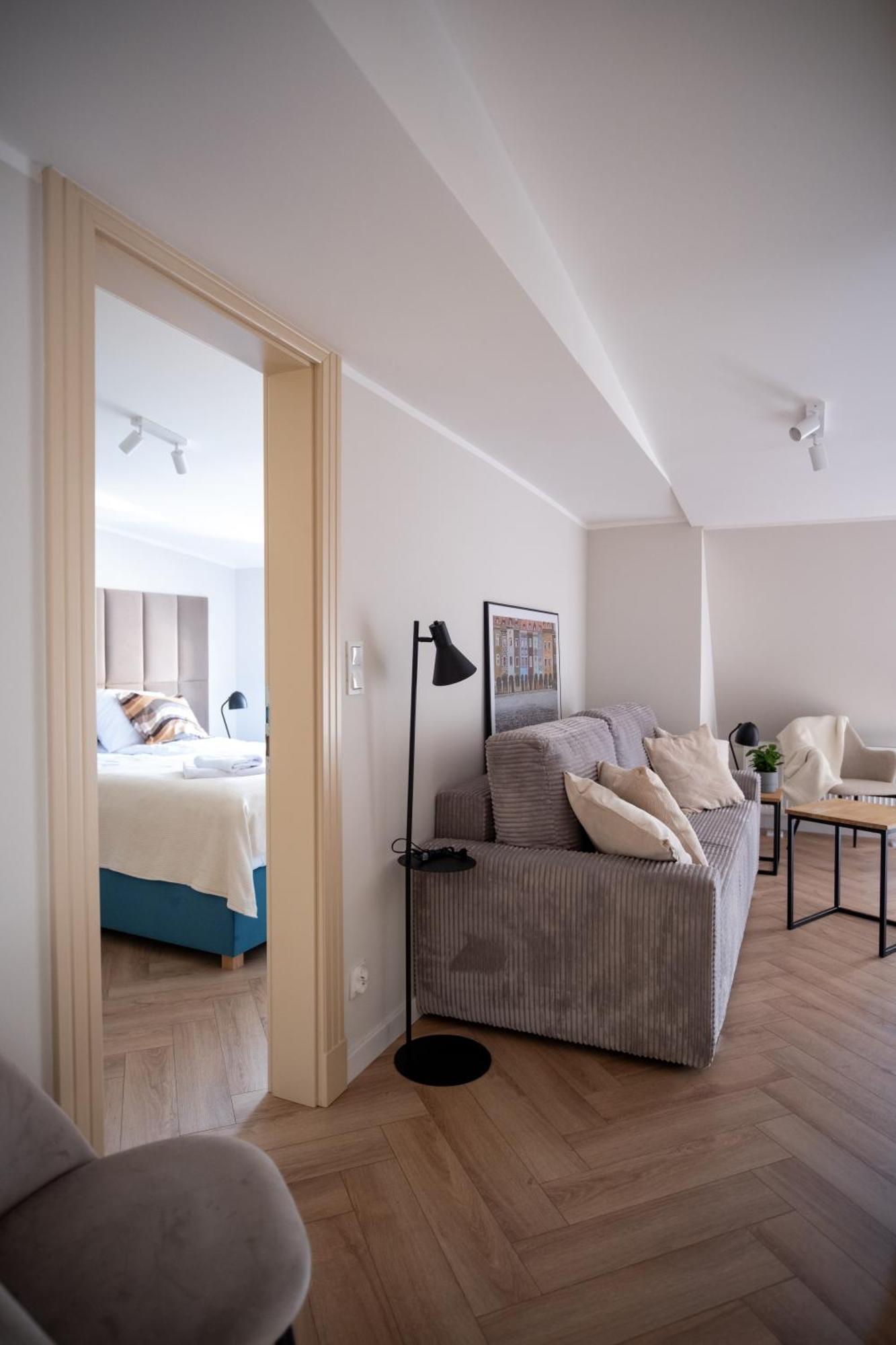 Apartament z 1 sypialnią i tarasem