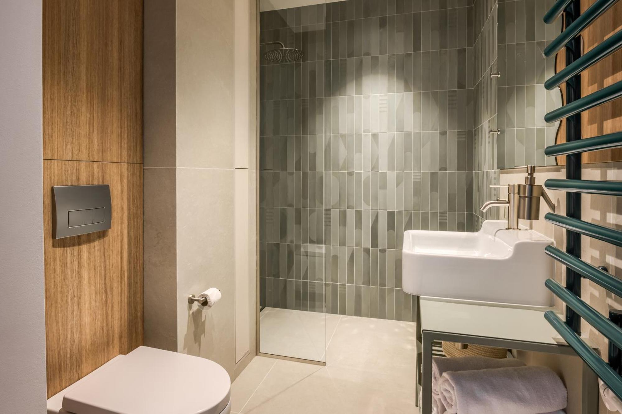 Apartament z 1 sypialnią, balkonem i widokiem na góry