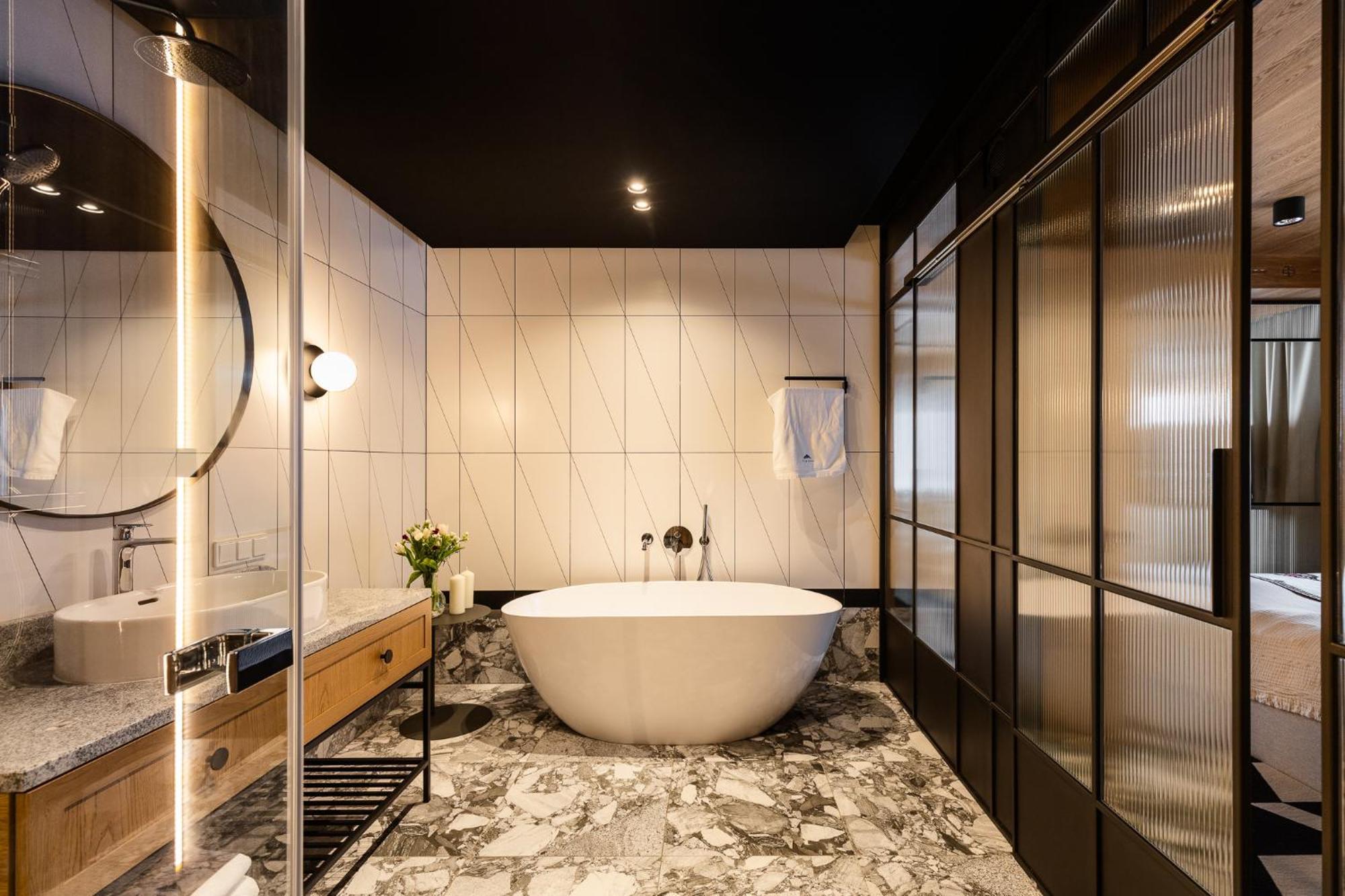 Apartament typu Suite z widokiem na góry