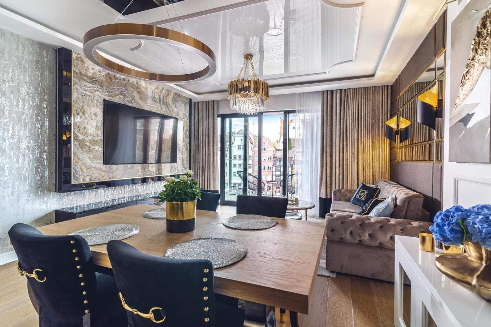 Apartament typu Superior z 1 sypialnią i balkonem