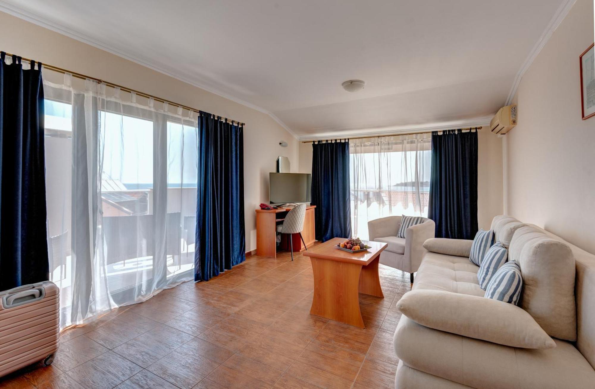 Apartament typu Suite z widokiem na morze
