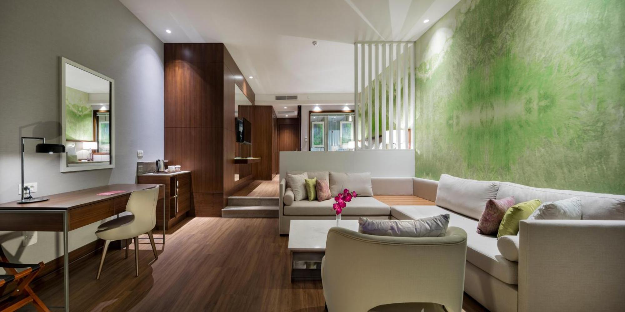 Apartament typu Garden Suite z widokiem na basen/ogród