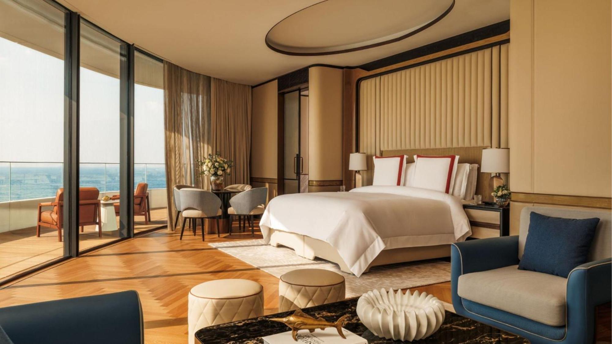 Ocean Panoramic Room Panoramic Burj Al Arab & Marina View includes Butler Service Iliana Pool Club Access