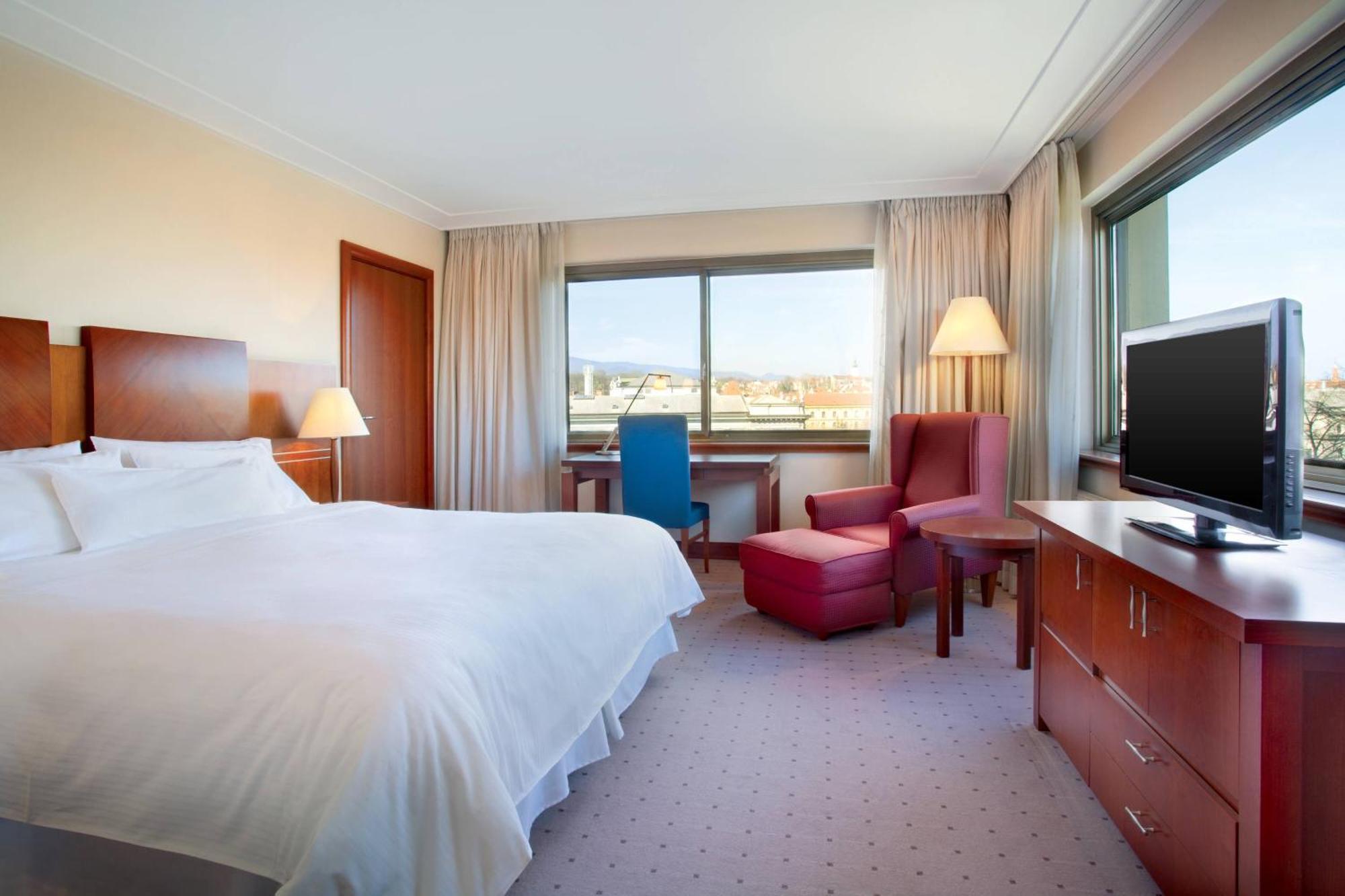 Deluxe King Non Smoking Guest room 1 King City view