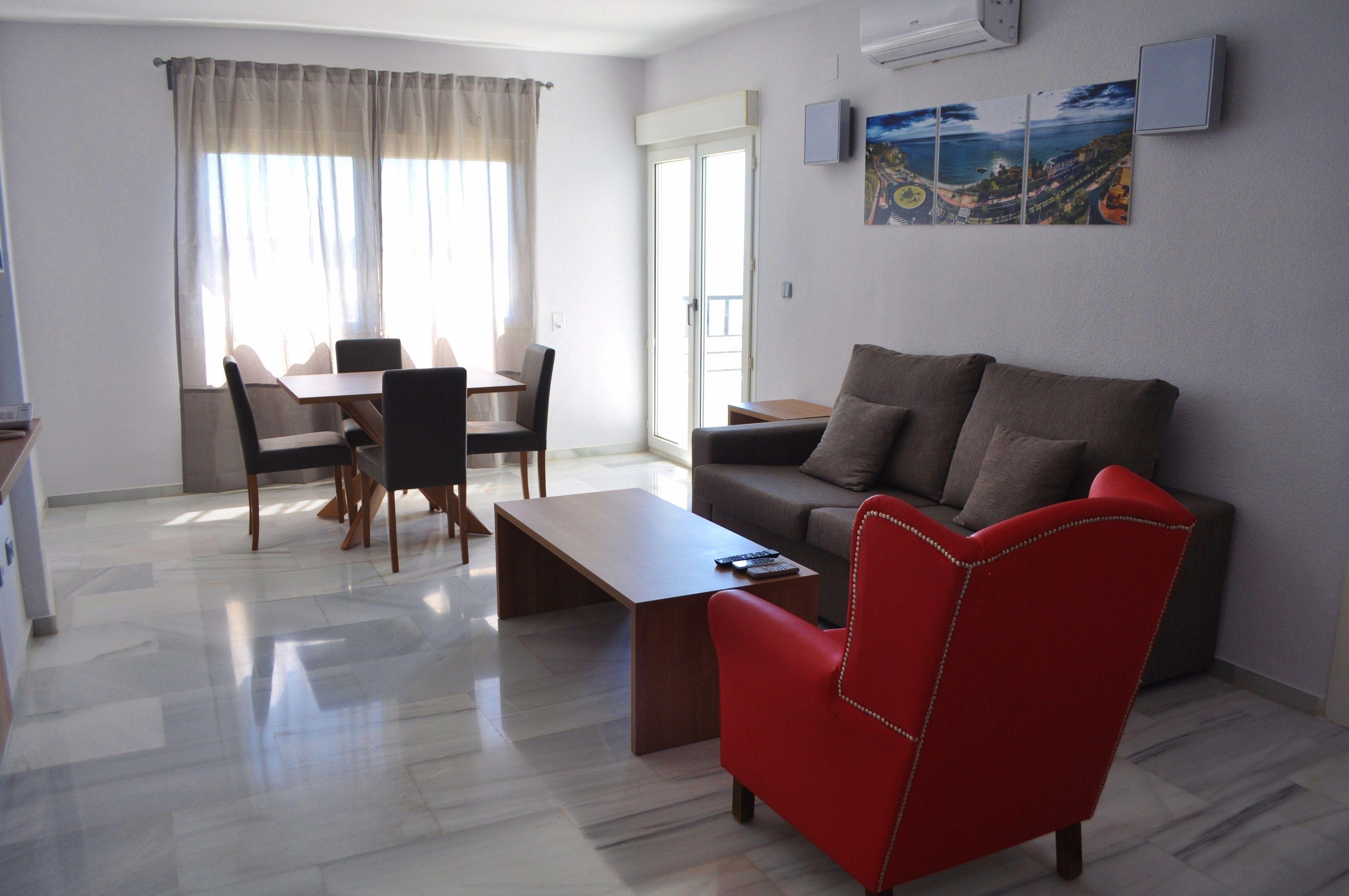 Apartament rodzinny z 1 sypialnią i widokiem na morze (2 osoby dorosłe + 2 dzieci)