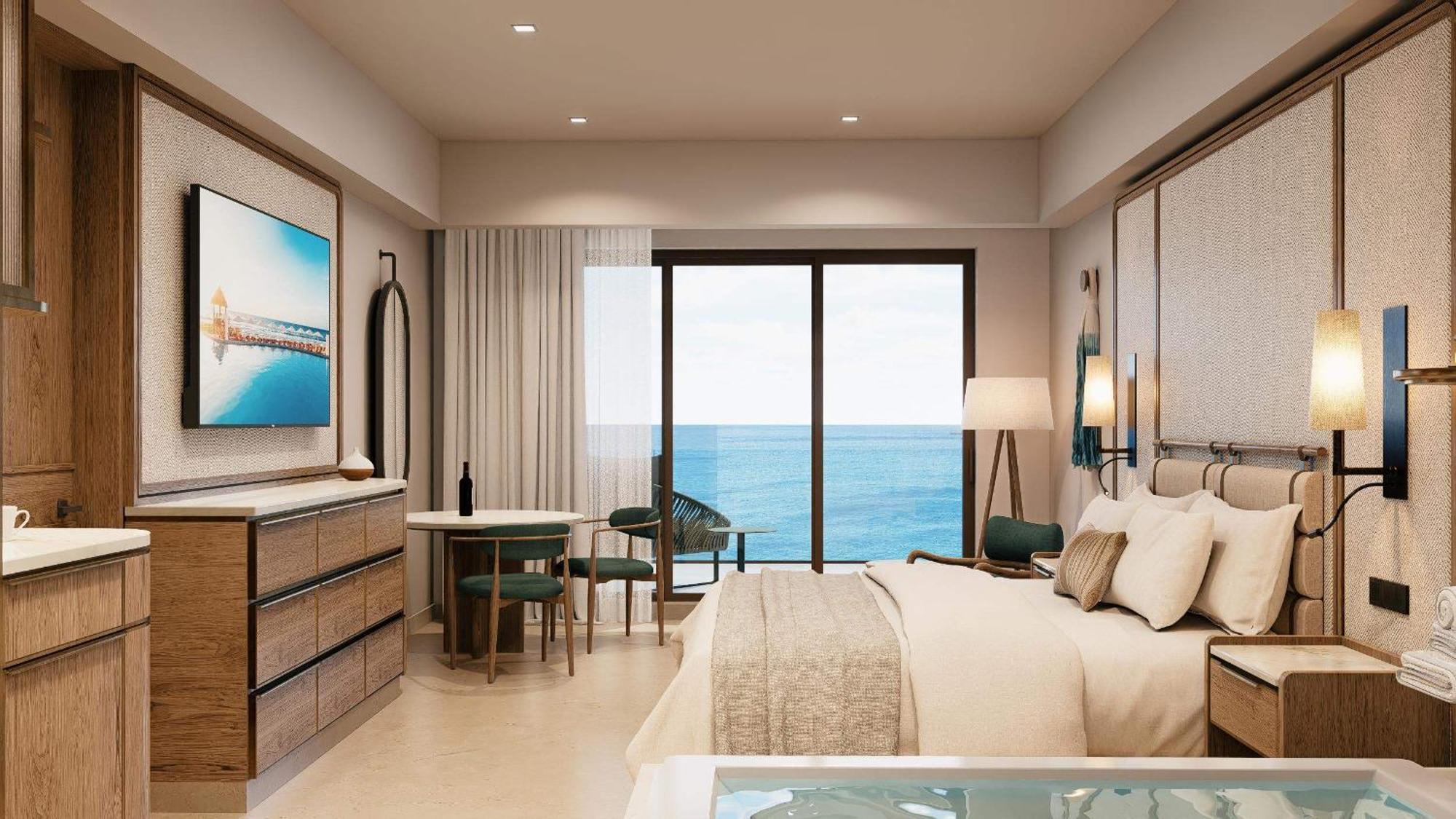 Superior Governor Suite Ocean View King Size Bed