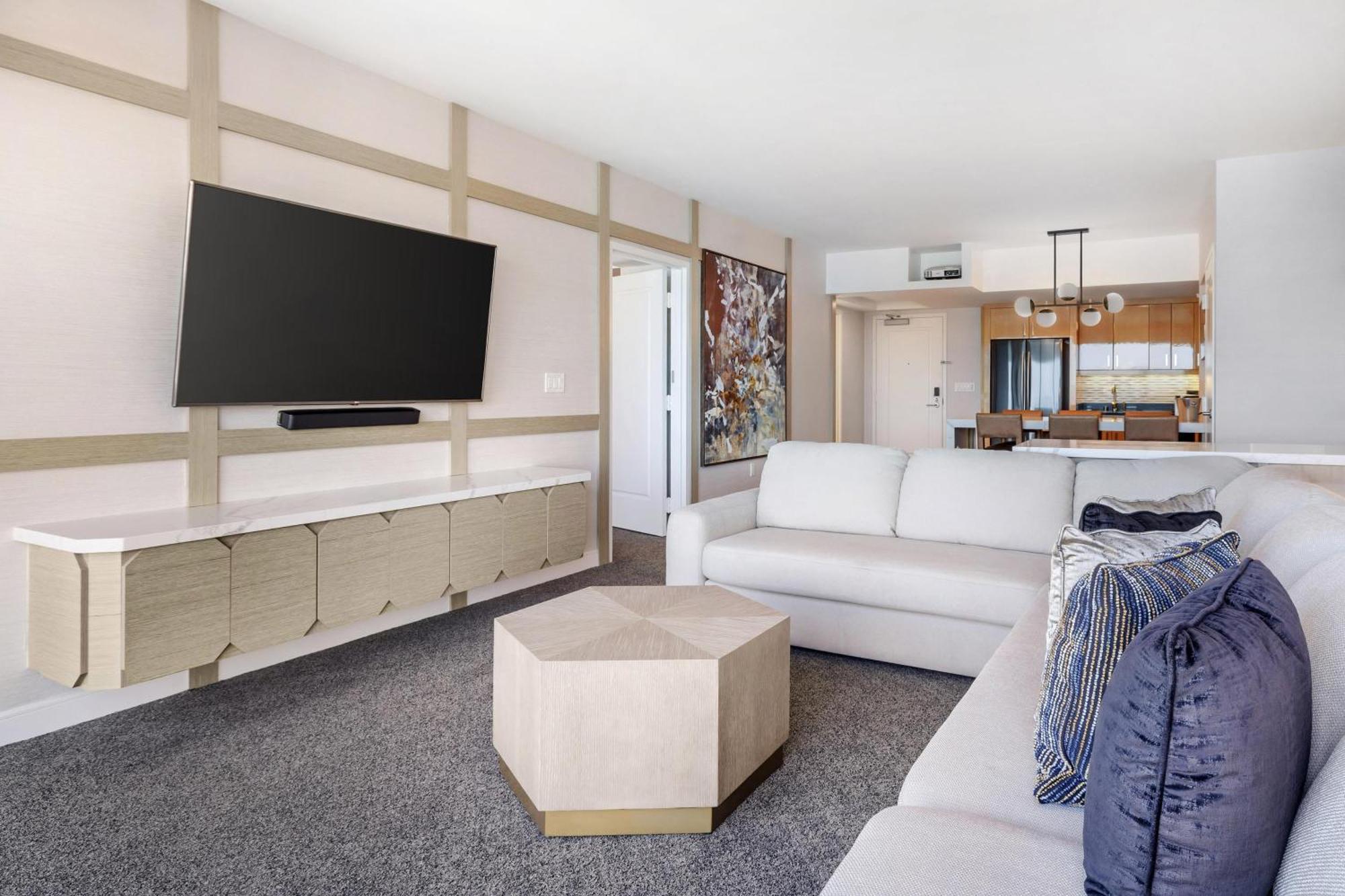 Apartament typu Suite z 1 sypialnią, łóżkiem typu king-size i rozkładaną sofą