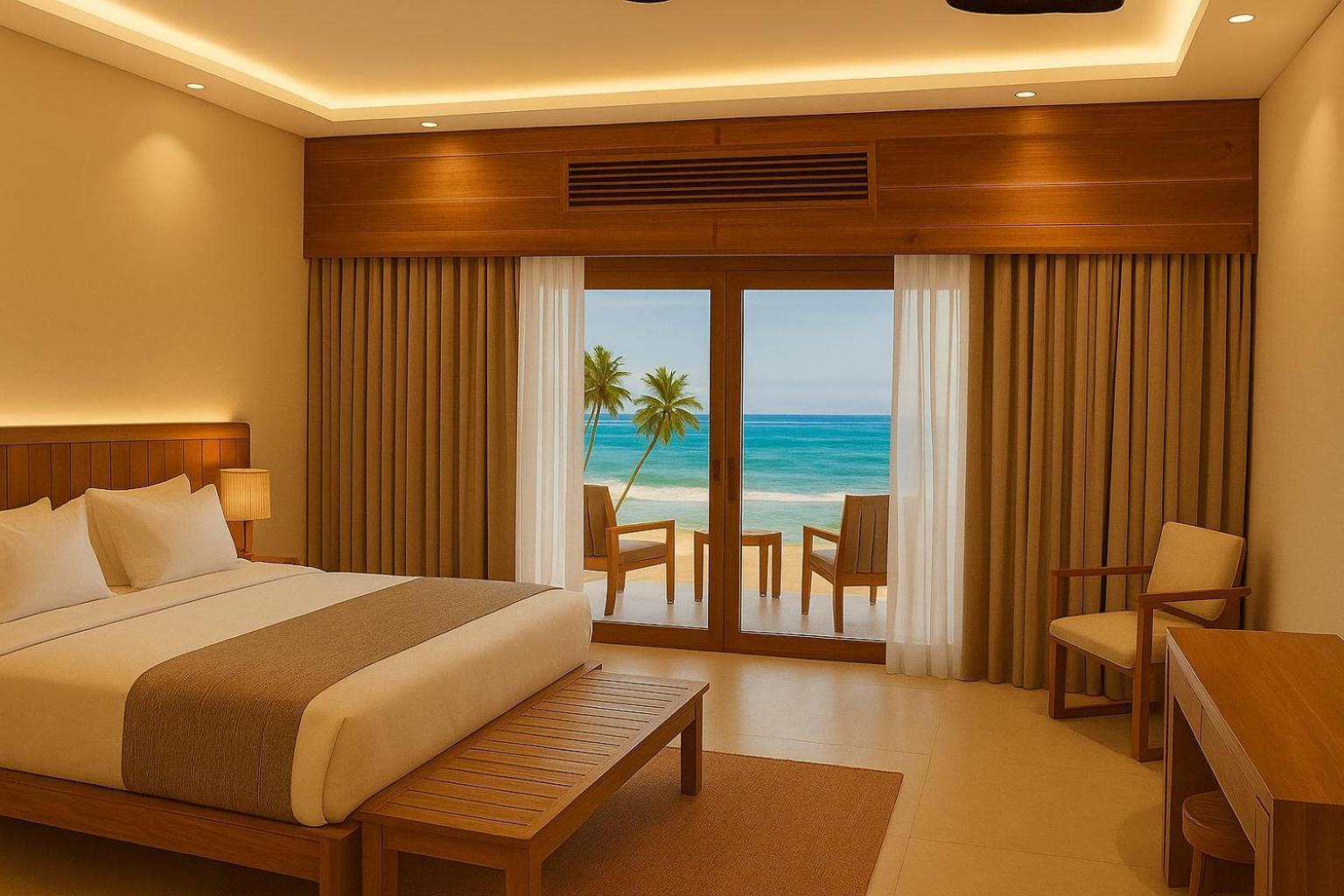 Executive Suite King Bed Front Ocean View