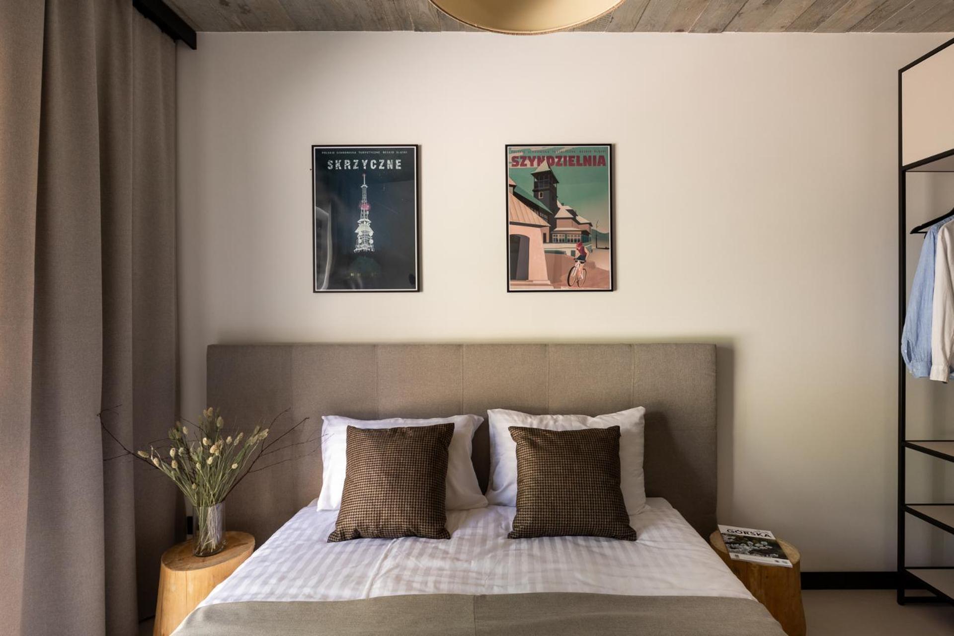 Apartament z 2 sypialniami i widokiem na ogród