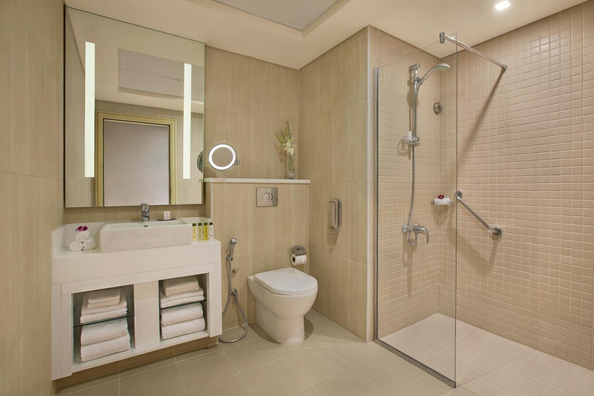 Two-Bedroom Suite Kitchen Dubai Eye View