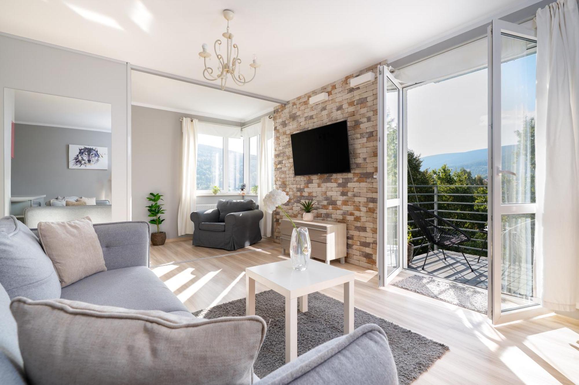 Apartament z 1 sypialnią (Izerska widokówka)