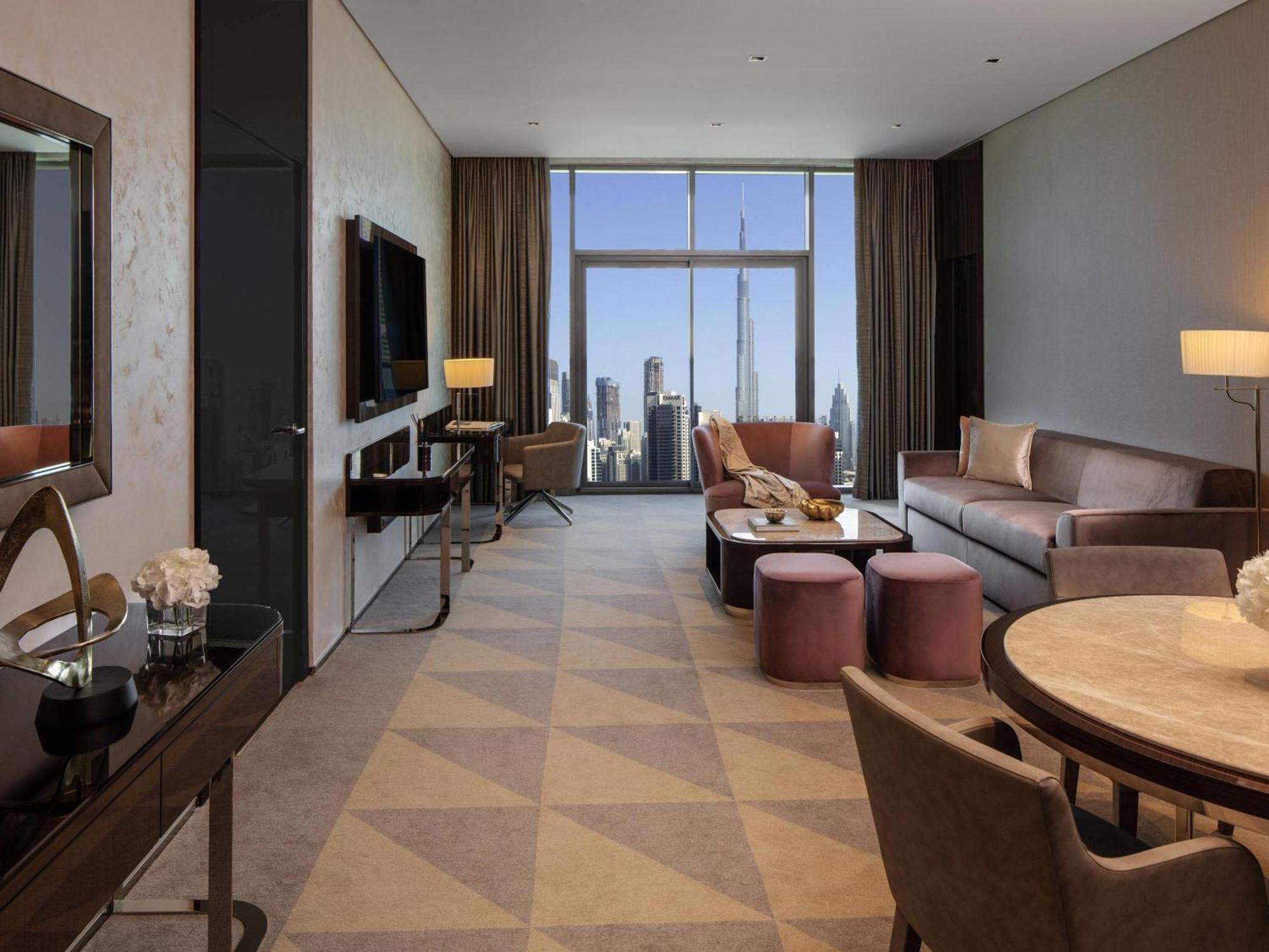 All Access Suite One Bedroom Balcony Burj Khalifa View