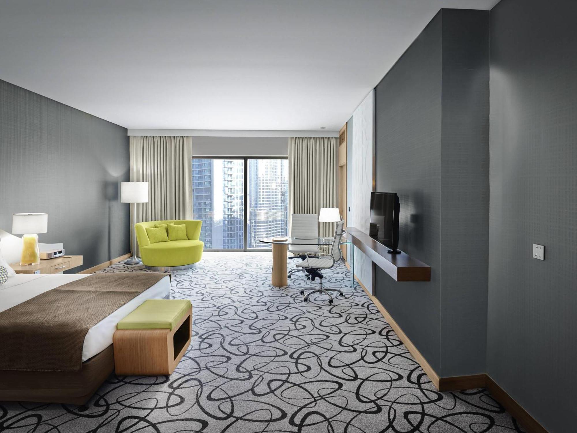 Junior Suite King Bed Burj Khalifa View