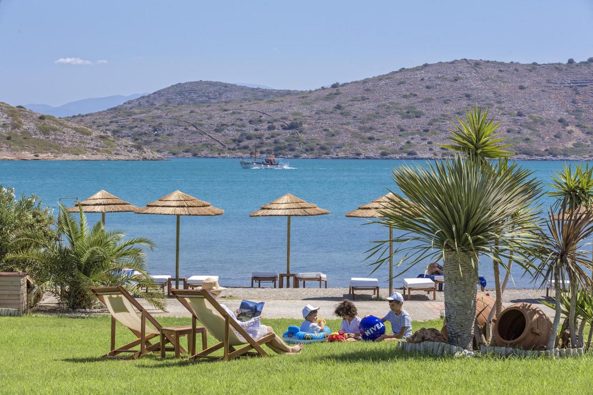 Elounda Seafront Villa Private Pool Sea View