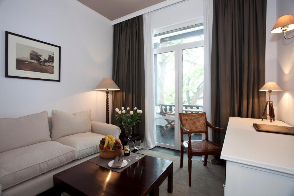 Apartament typu Suite z 1 sypialnią i widokiem na park – 2. piętro